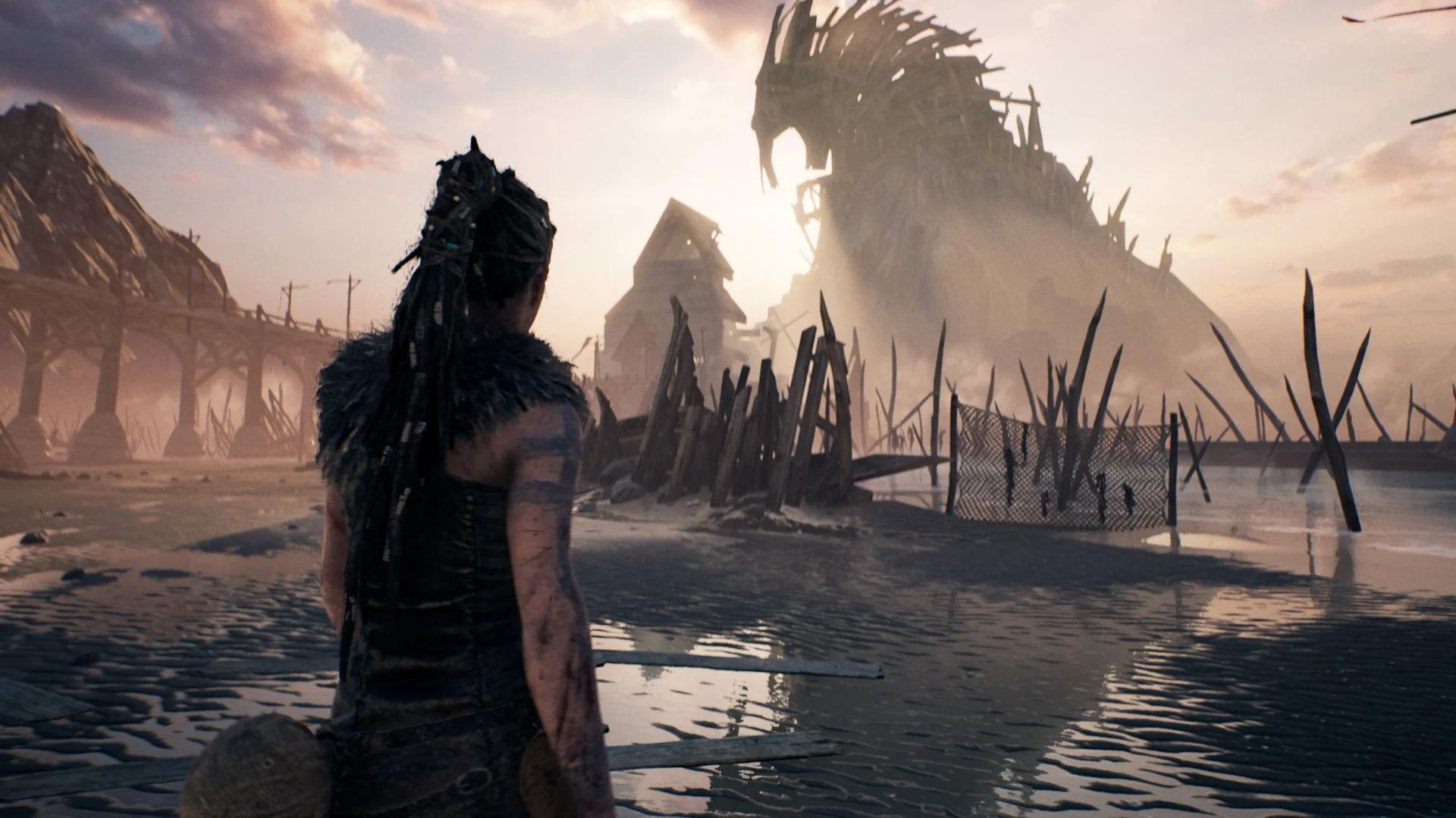 One of the stunning settings in Hellblade.