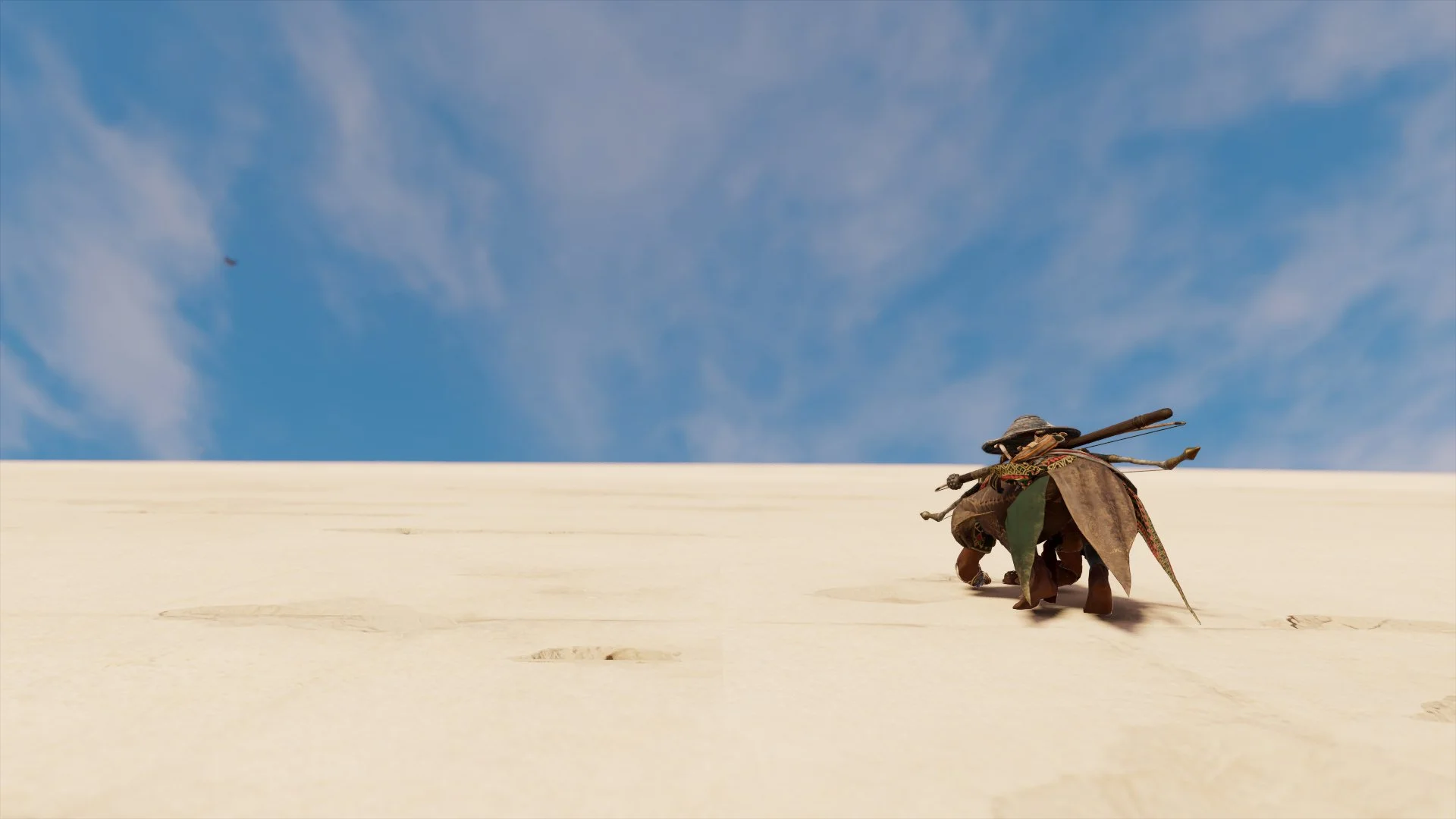 Pyramids are climbable apparently.