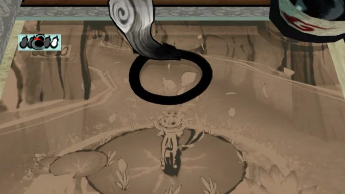 At least drawing lily pads is simple.