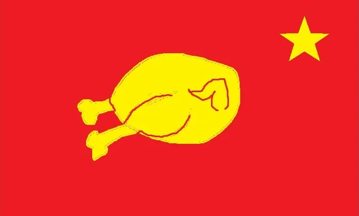 The newly recognized official flag of Erangel.