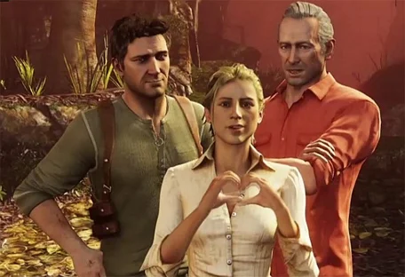 "Couldn't do it without you two! I mean it. I'd be dead like fifteen times without you." - Nathan Drake, definitely