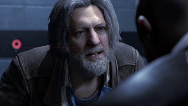 Clancy Brown's Hank in action.