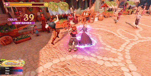 The dancing mini-game during the festival was quite cute!