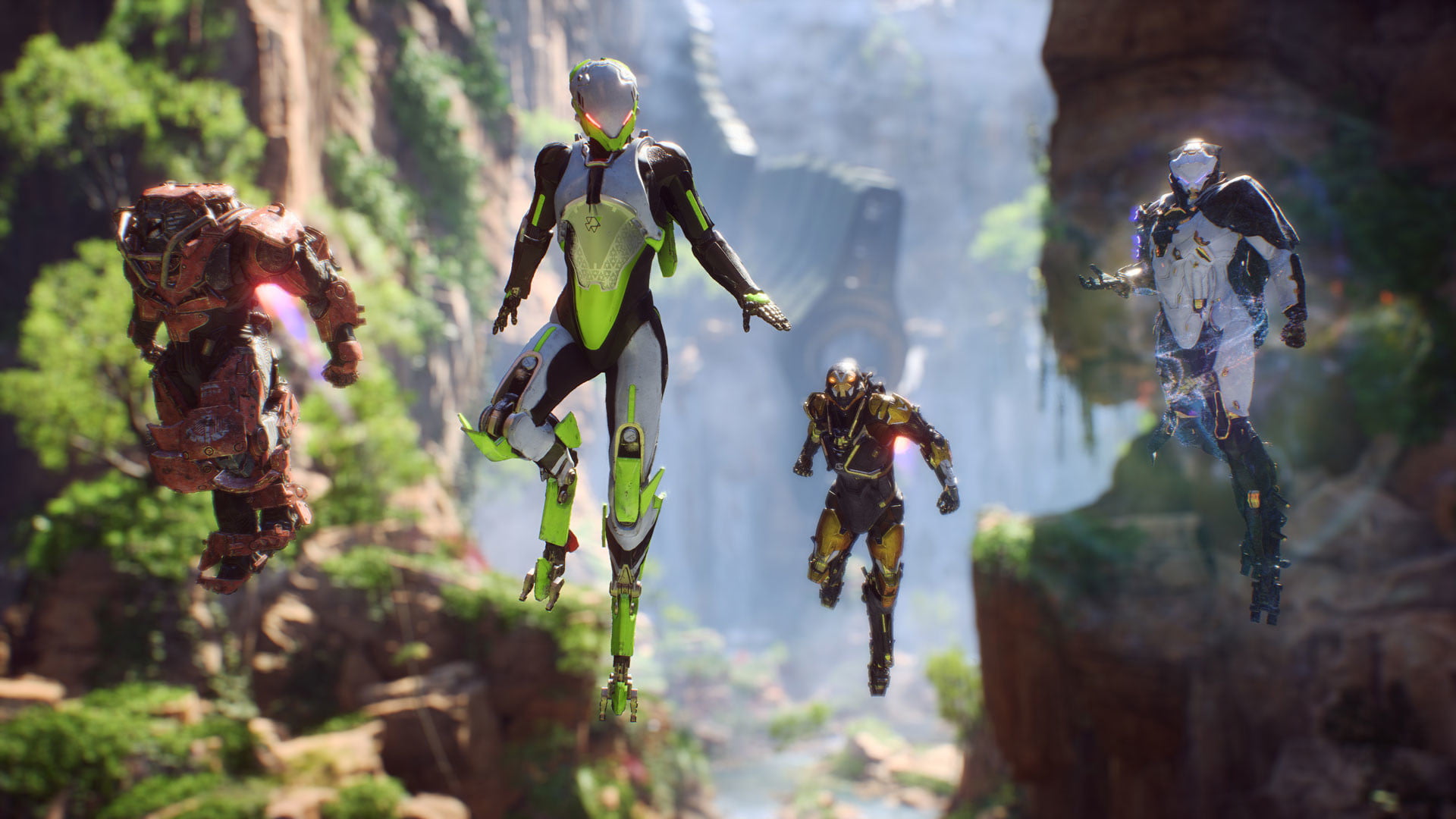 From left to right: Colossus, Interceptor, Ranger, Storm… Pick your Javelin of choice!