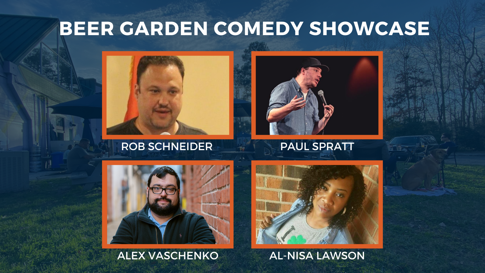Beer Garden Comedy Showcase
