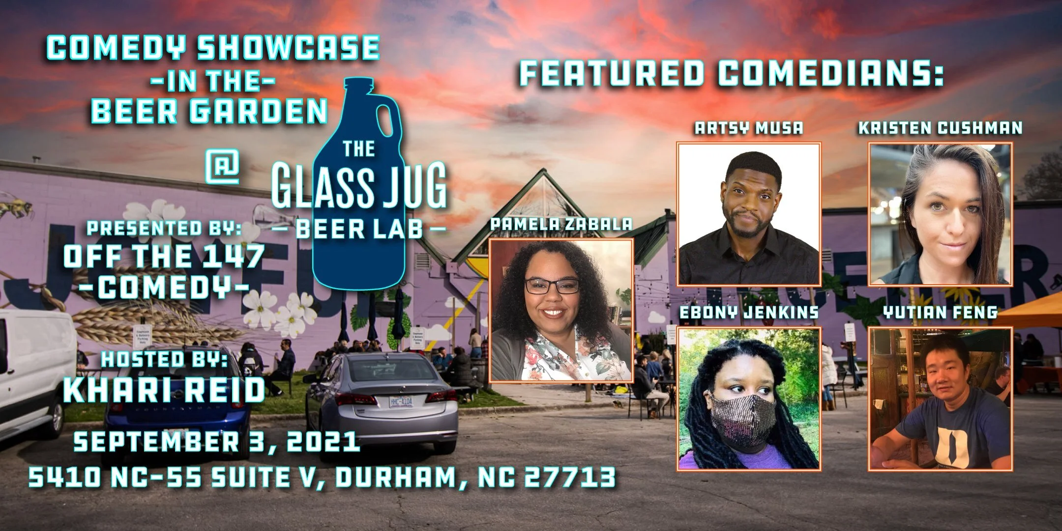 Comedy Showcase in the Beer Garden