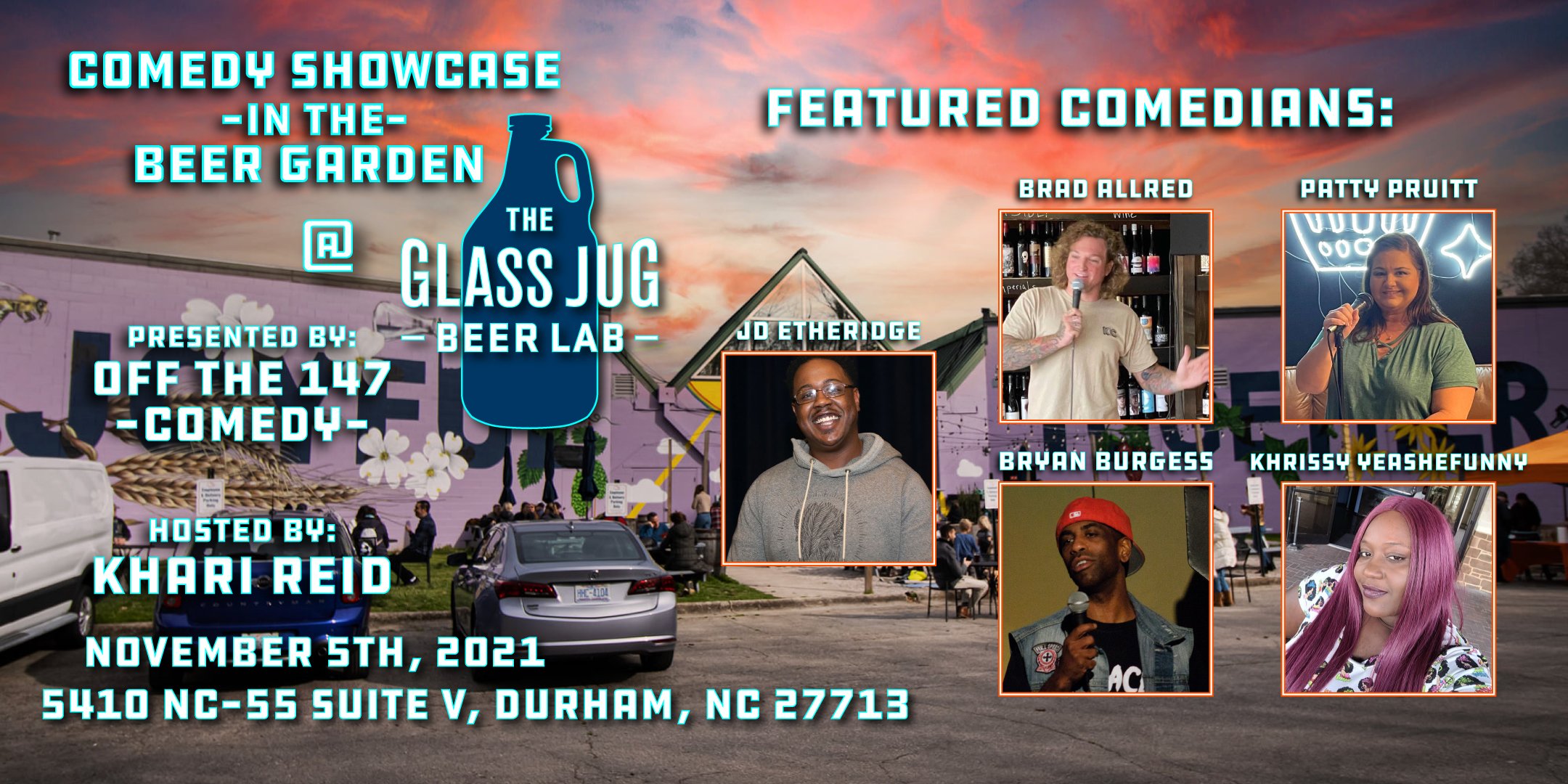 Comedy Showcase in the Beer Garden