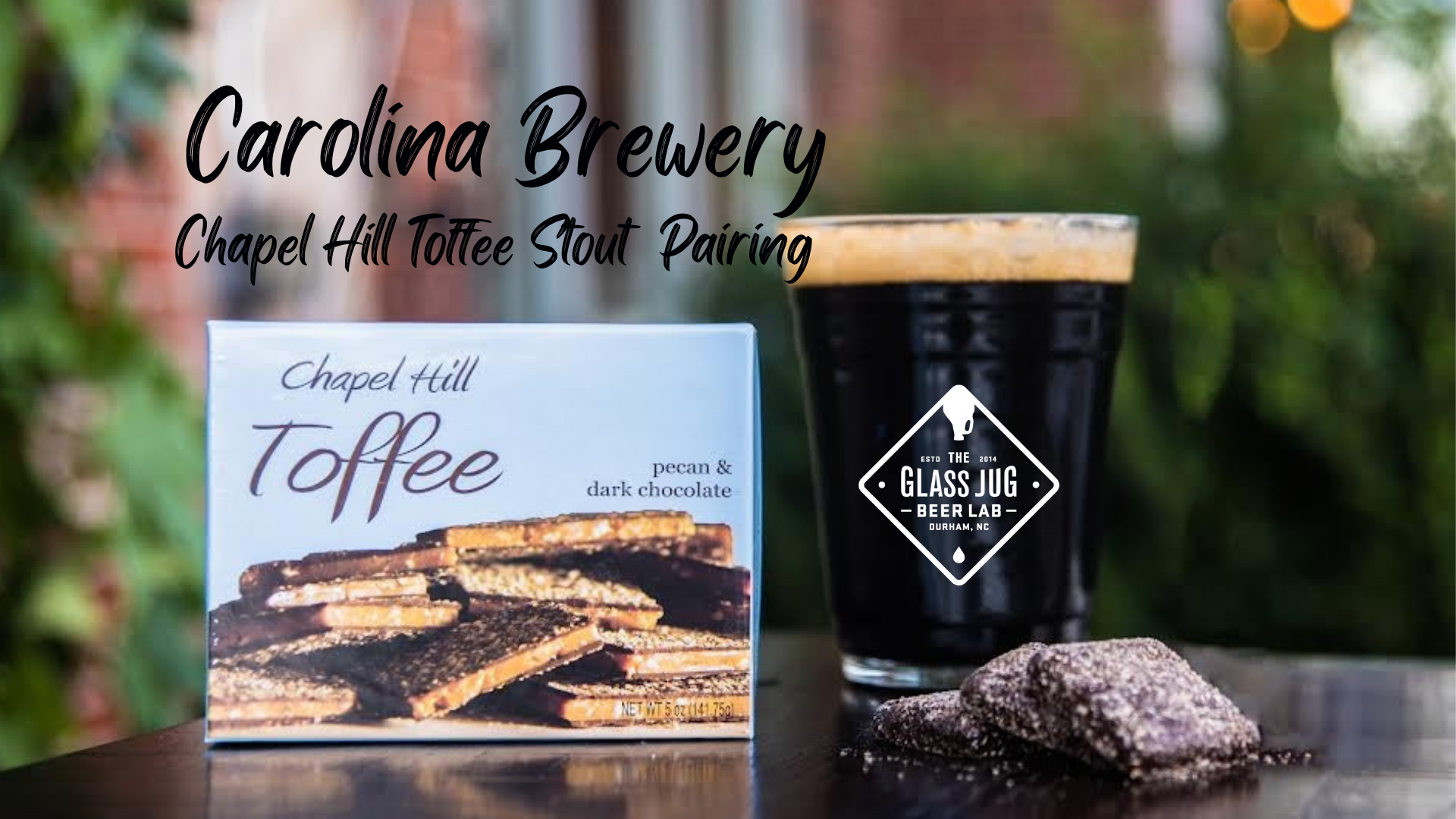 Carolina Brewery Chapel Hill Toffee Stout Pairing