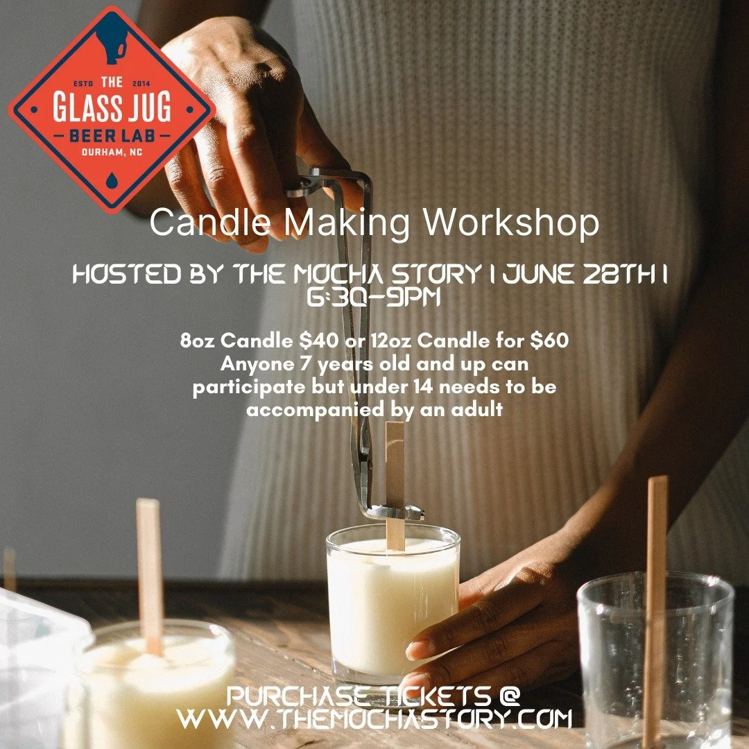 CANDLE WORKSHOP @ The Glass Jug Downtown Durham