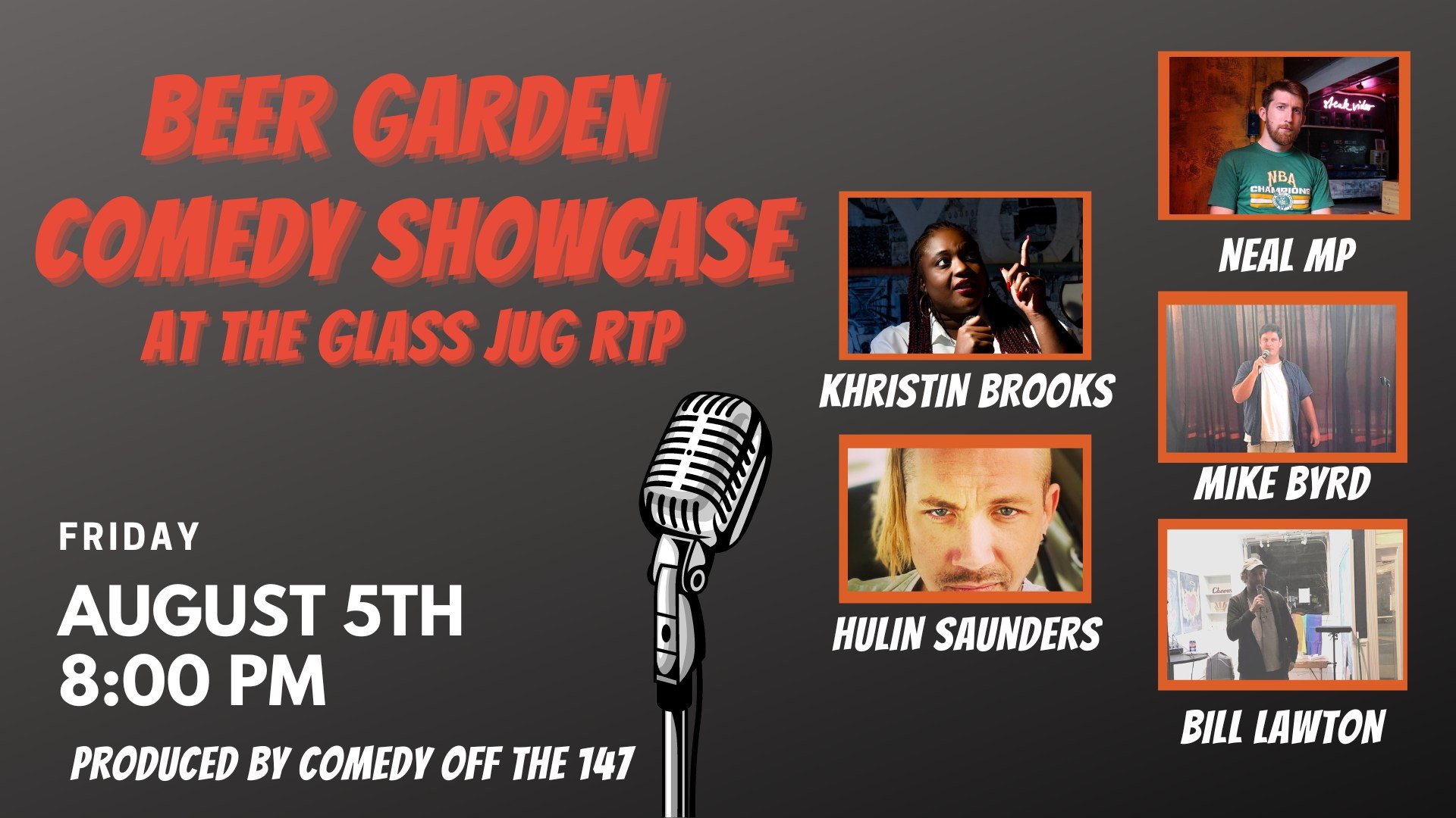 Beer Garden August Comedy Showcase