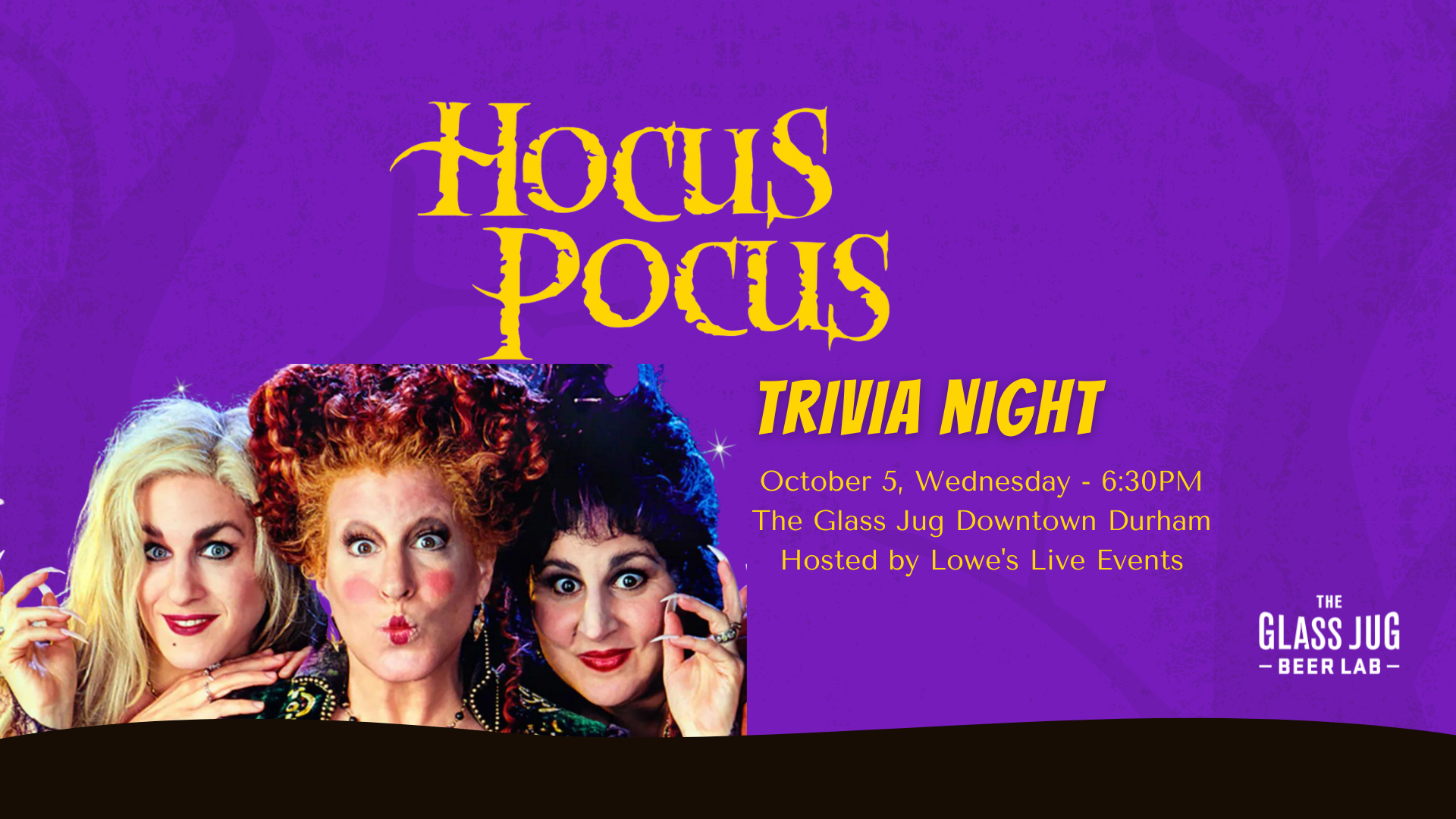 Hocus Pocus Trivia — The Glass Jug Beer Lab