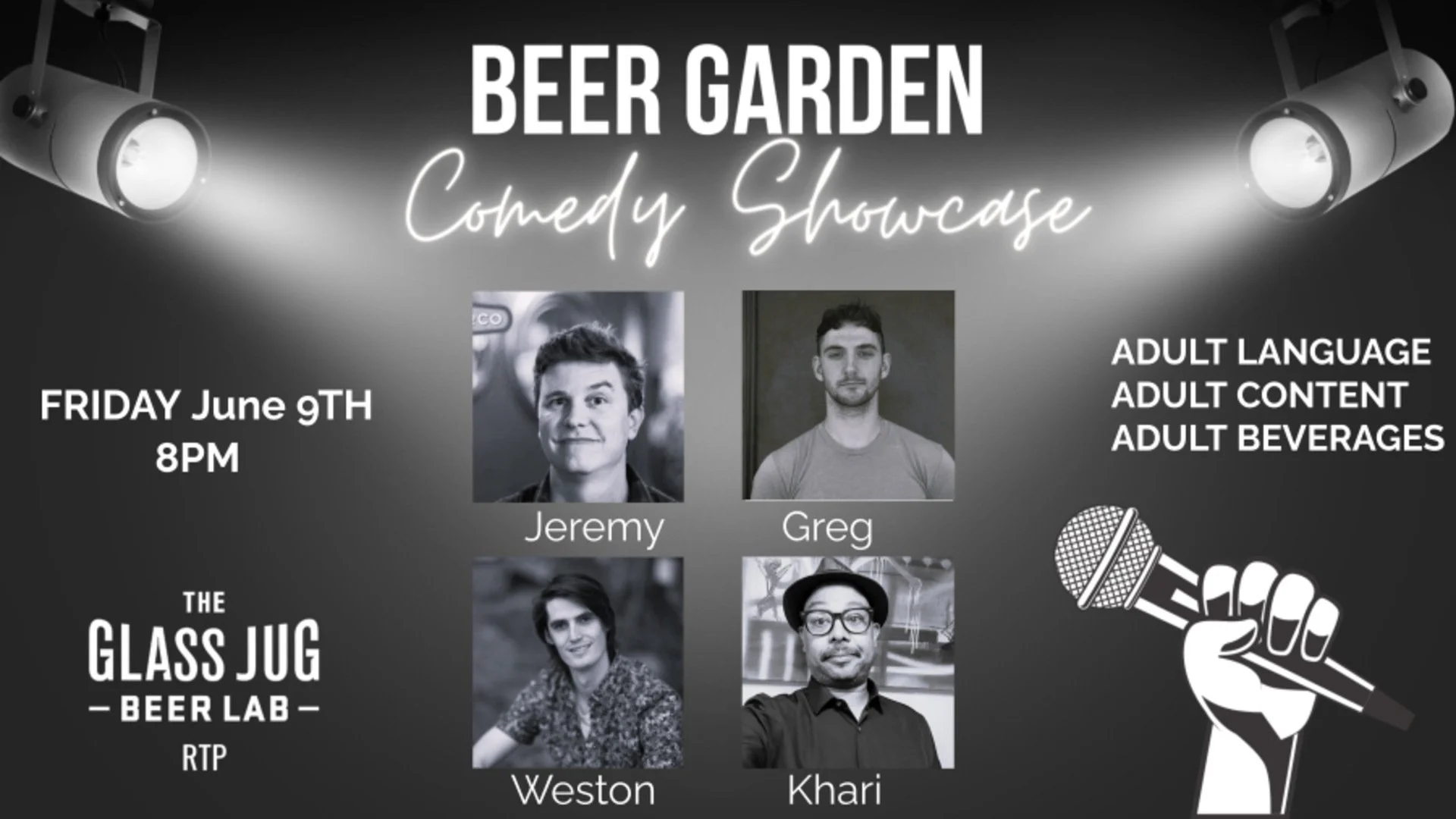 The Beer Garden Comedy Showcase
