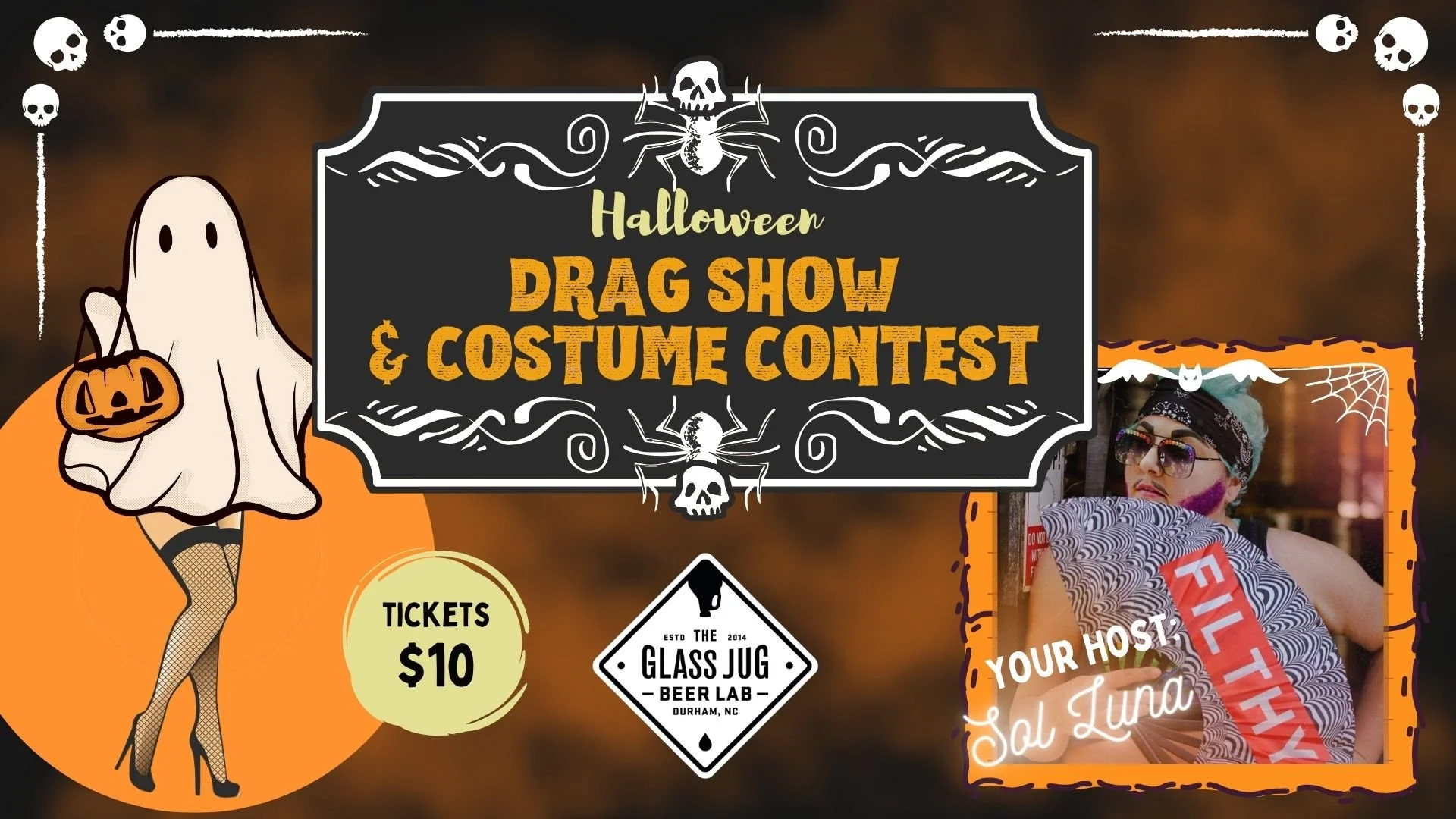 Halloween Drag Show & Costume Contest — The Glass Jug Beer Lab