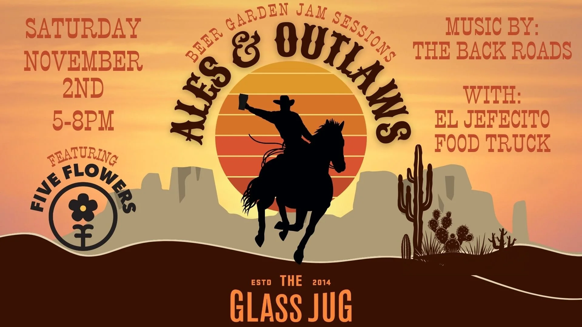 Ales & Outlaws Beer Garden Jam Session