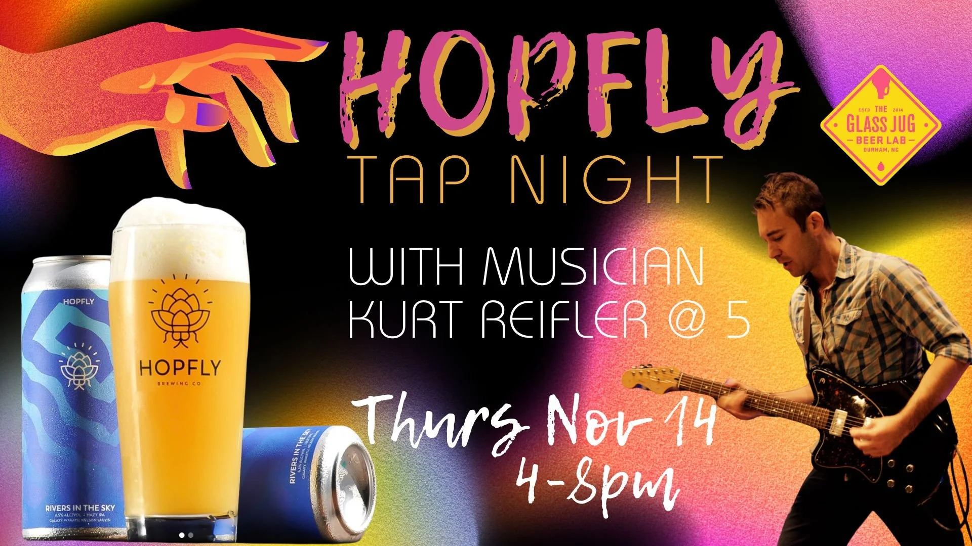 Hopfly Tap Night with Musician Kurt Reifler