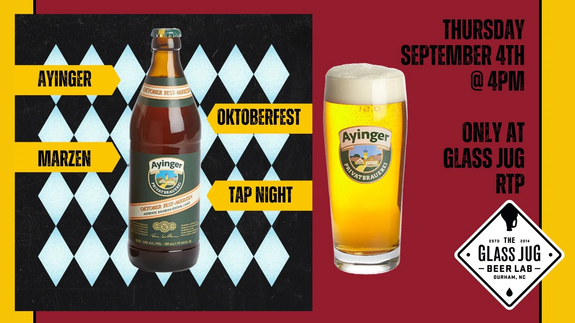 Ayinger Oktoberfest Marzen Tap Night