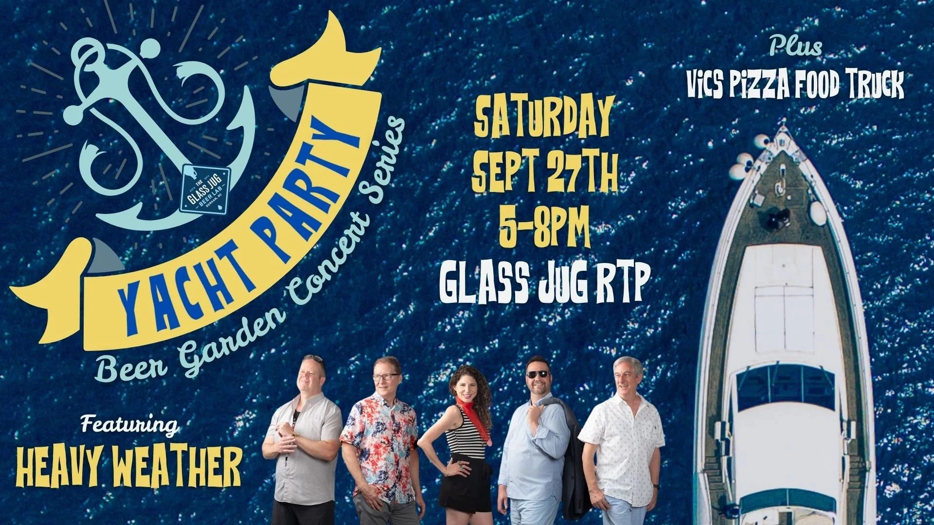 Yacht Party: Beer Garden Concert Series