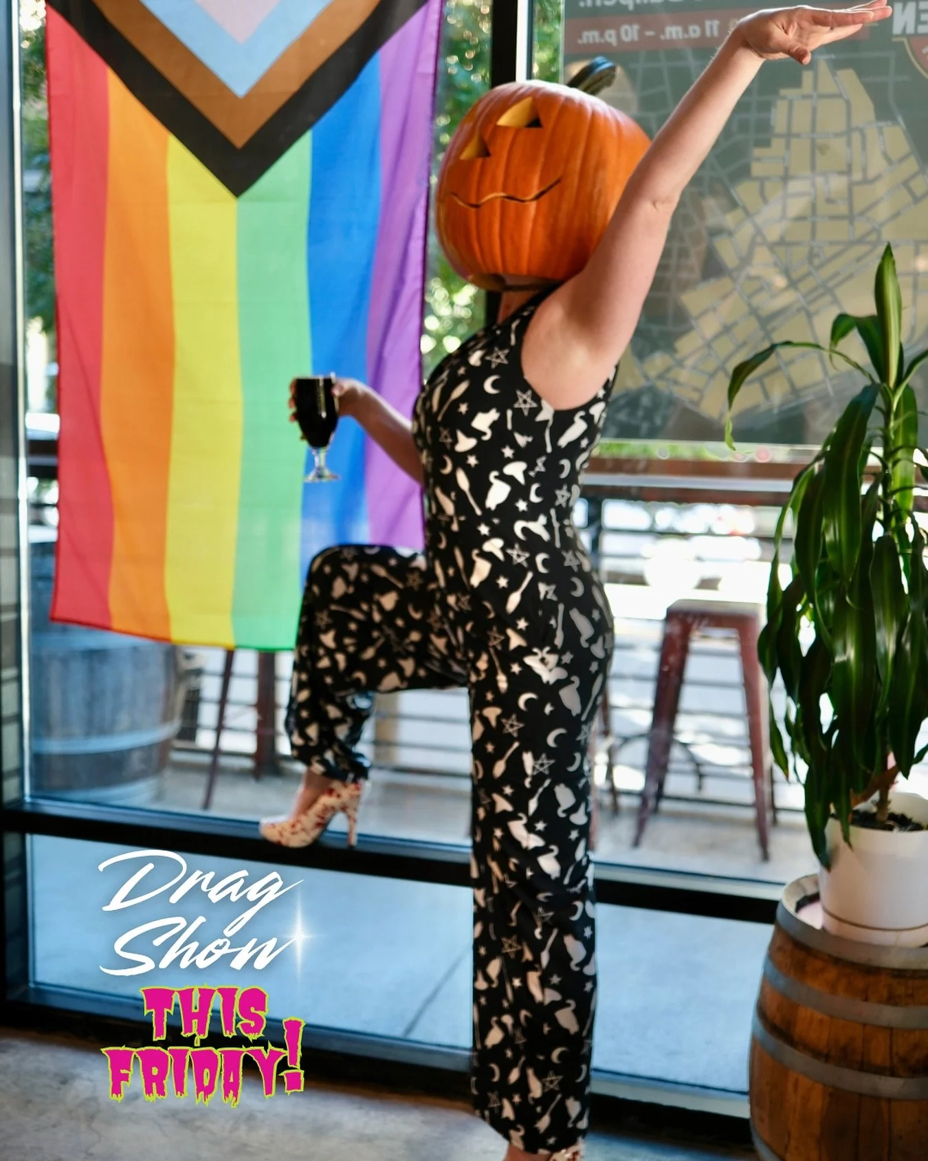 🎶👏💃🏽This Friday, three amazing Drag Queens sashay into the supernatural at @glassjug_downtown for our Halloween Drag Show - where the cauldrons of cocktails are bubbling, the heels are sky-high, and the vibes are absolutely spellbinding.
Featuri