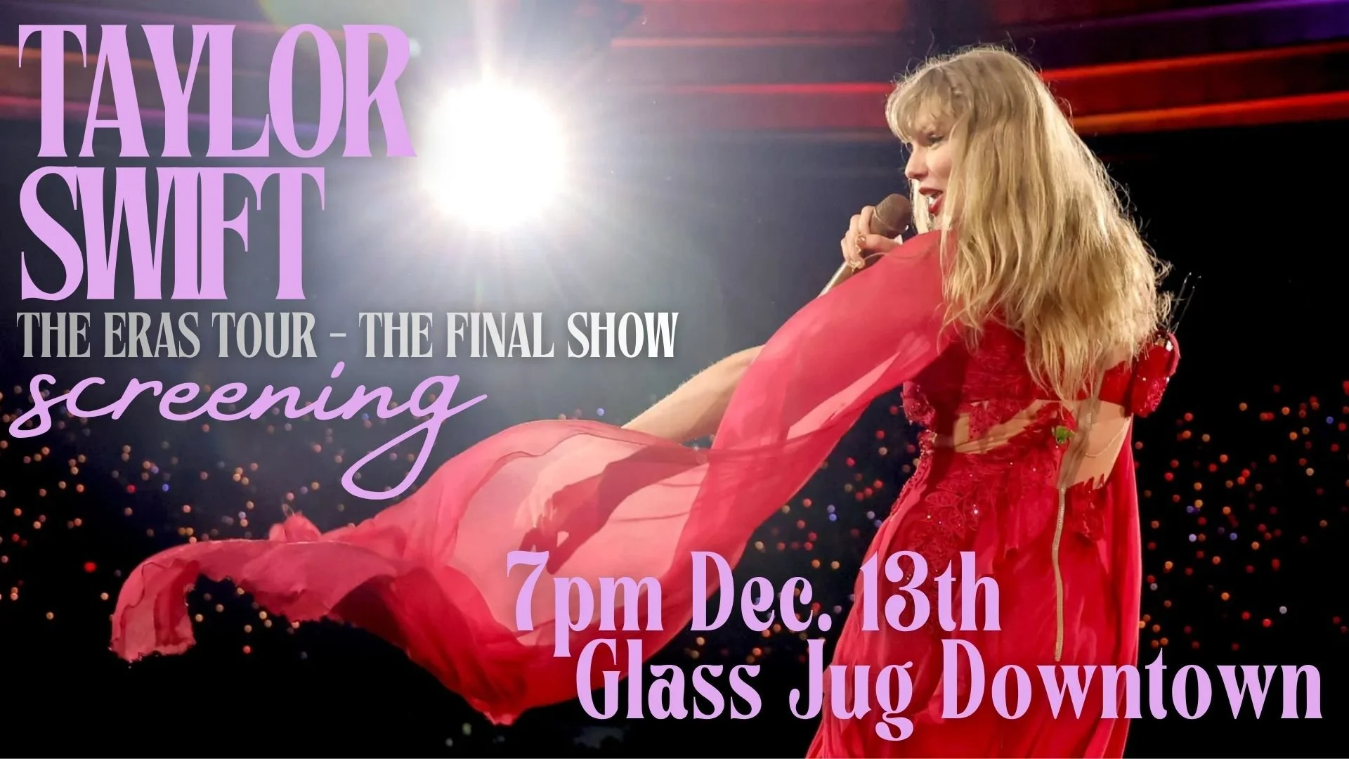 Taylor Swift Eras Tour Final Show Screening