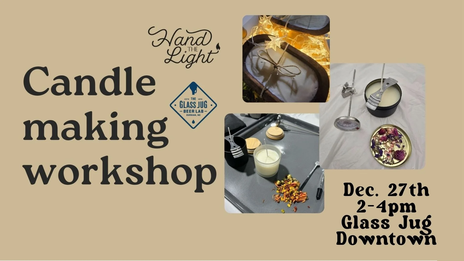 New Year Candle Making Workshop