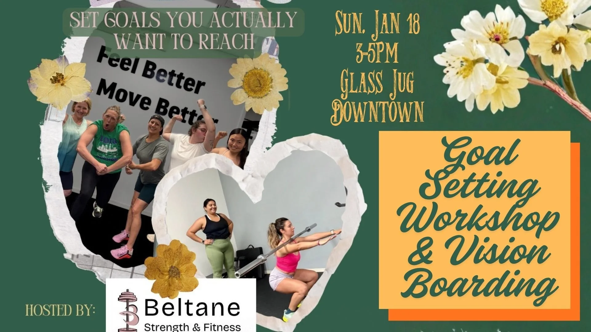 Goal Setting Workshop & Vision Boarding