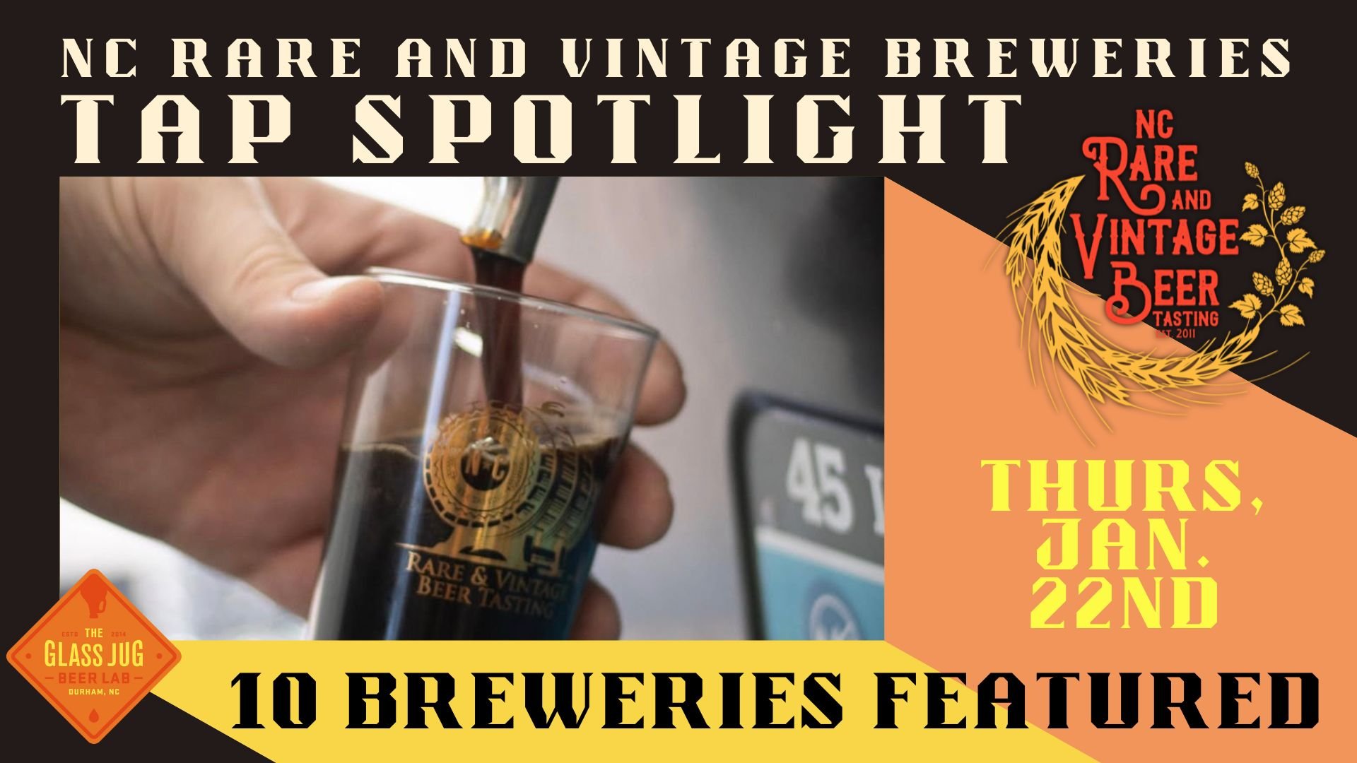 NC Rare &amp; Vintage Breweries Tap Spotlight