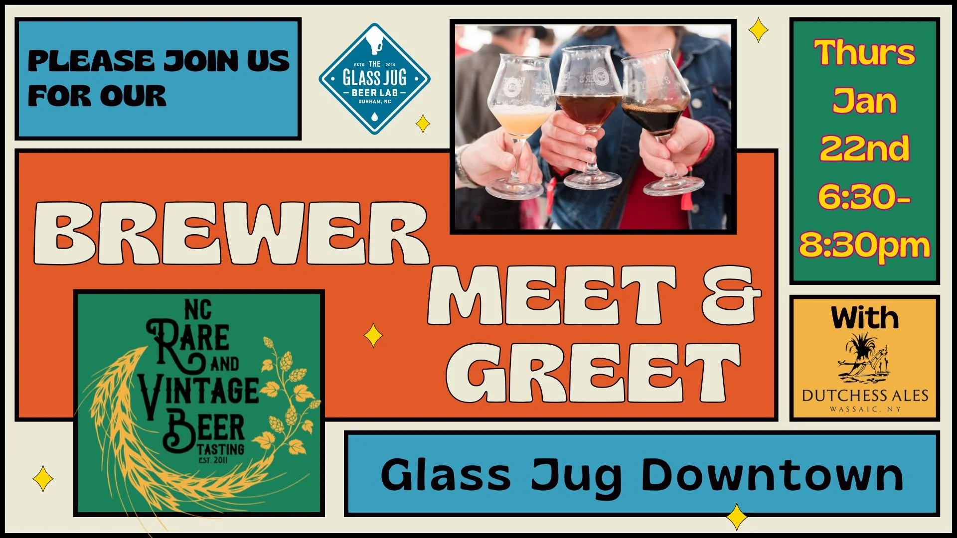 Brewer Meet &amp; Greet with NC Rare &amp; Vintage