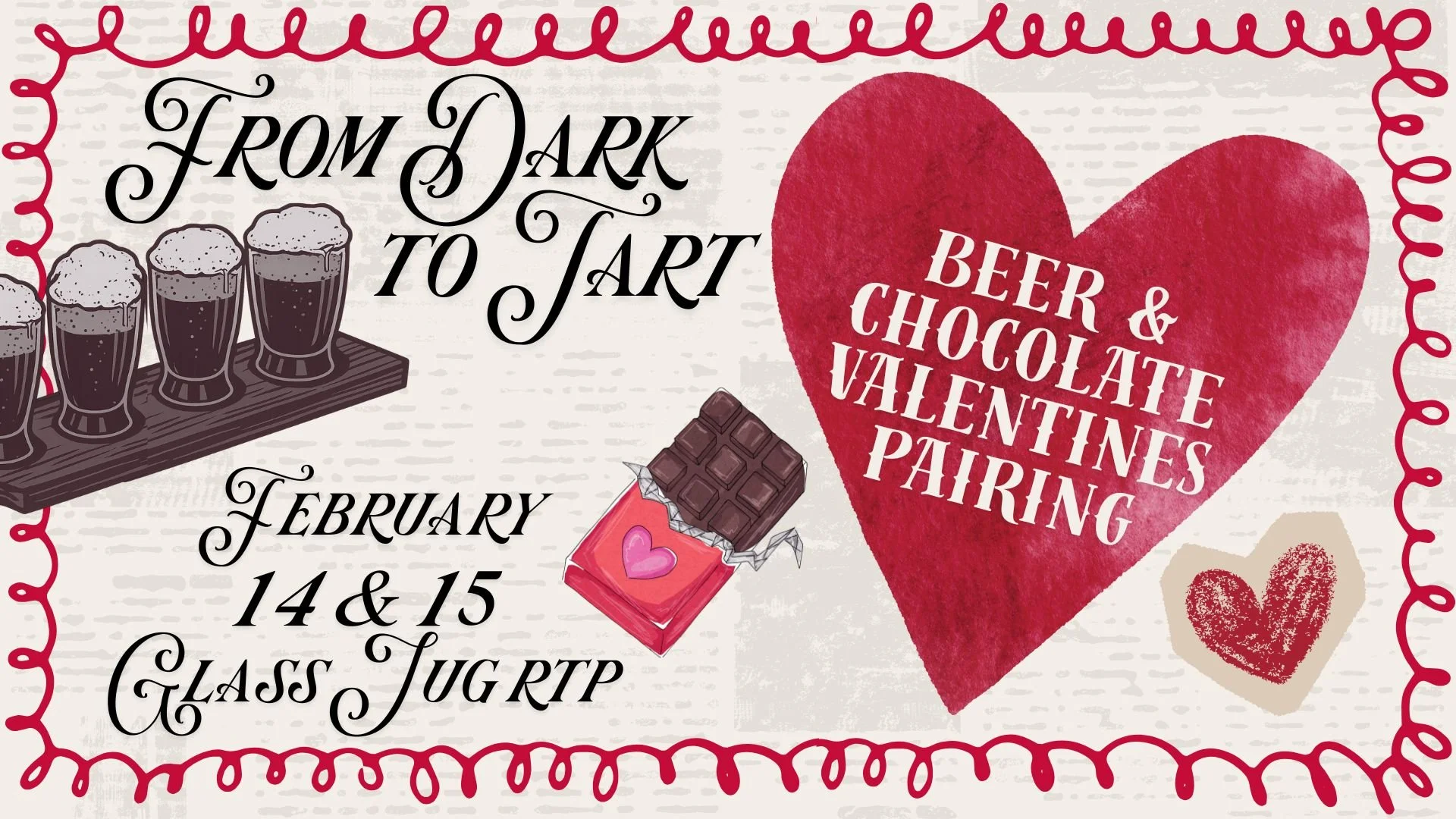 From Dark to Tart: Beer &amp; Chocolate Valentines Pairing