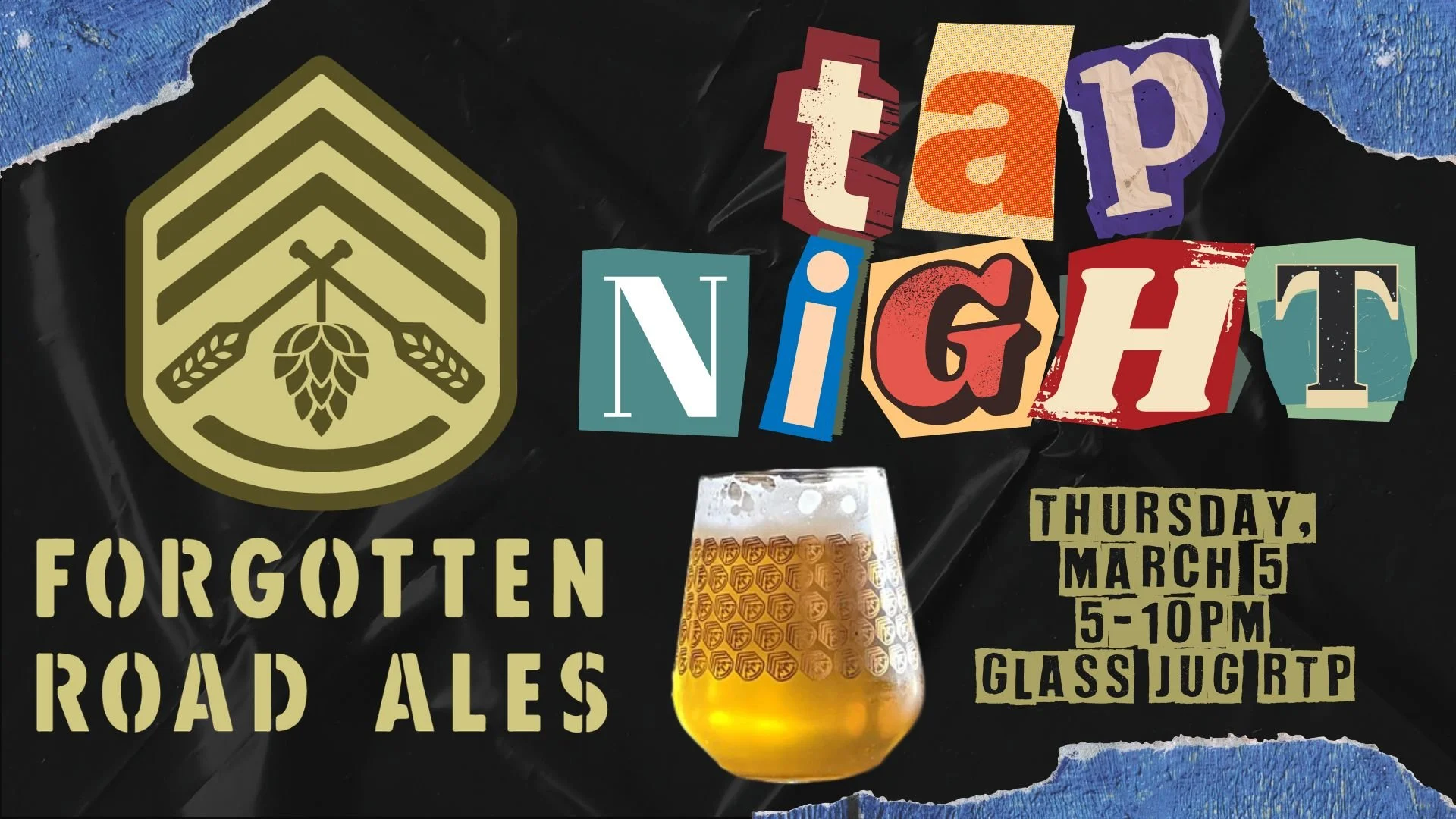 Forgotten Road Ales Tap Night