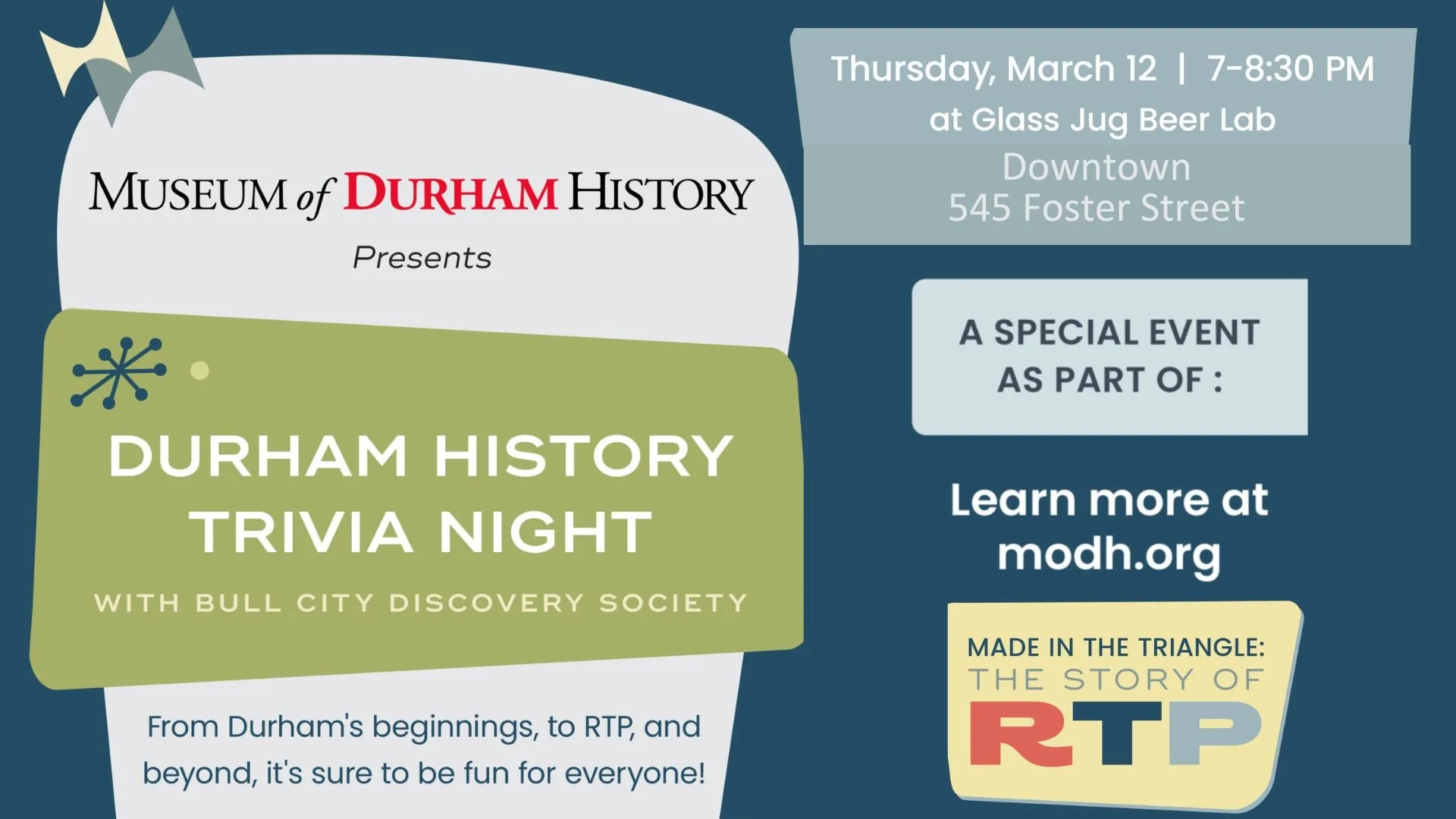 Durham History Trivia Night