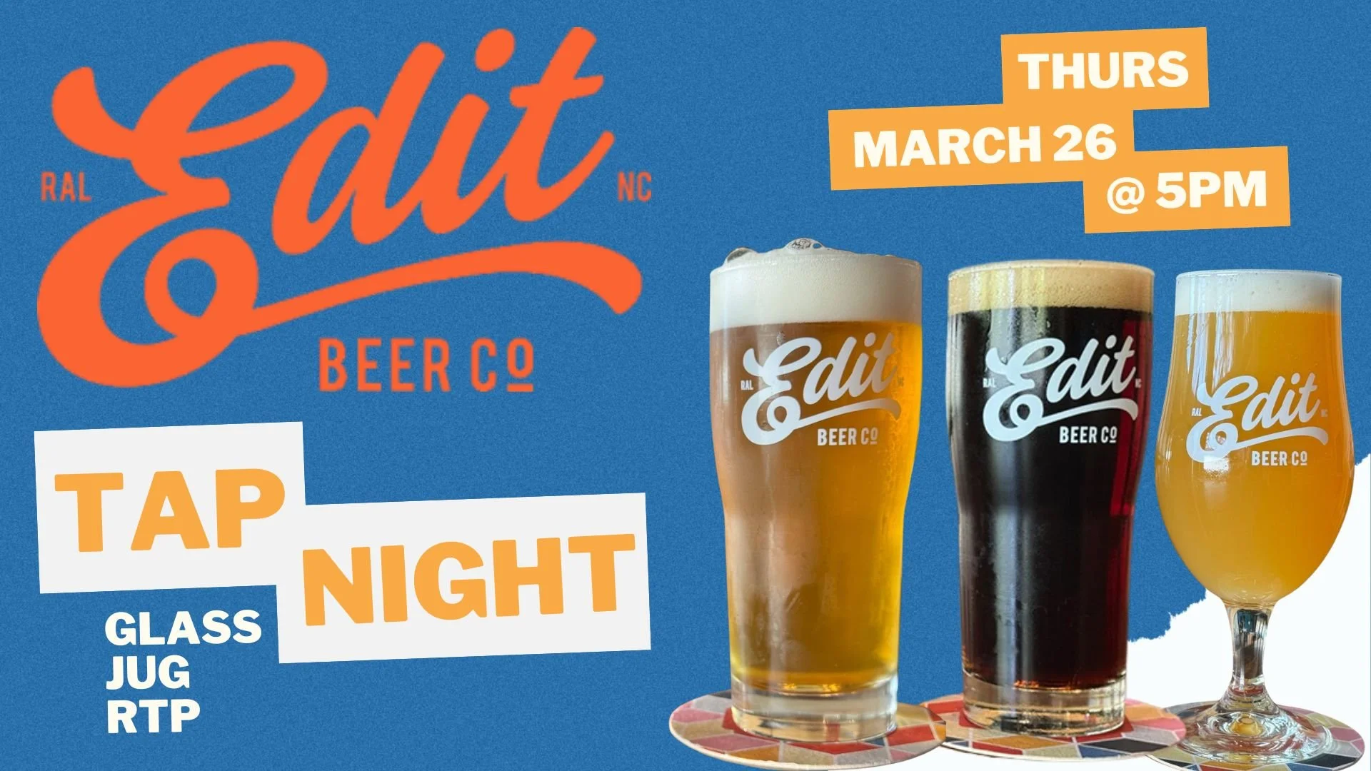 Edit Beer Company Tap Night