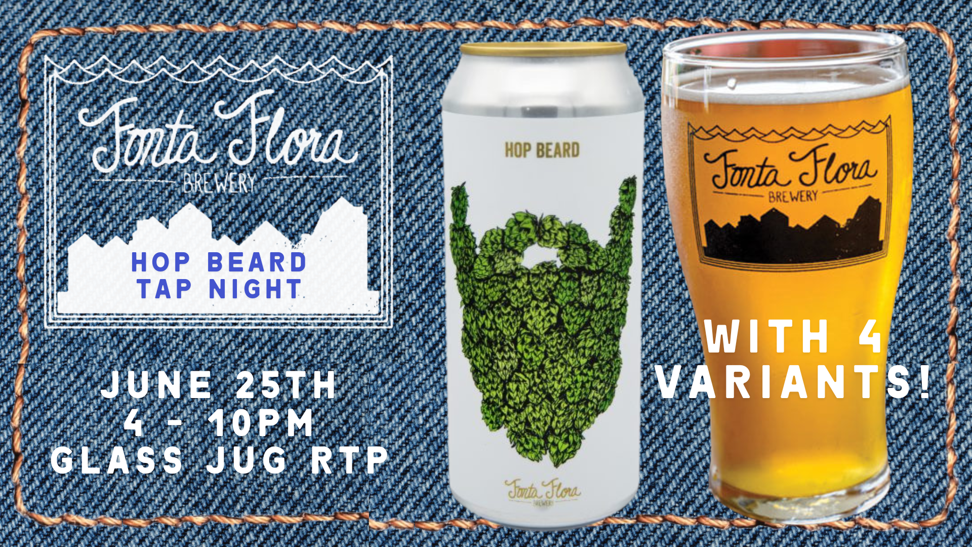 Fonta Flora Hop Beard Tap Night