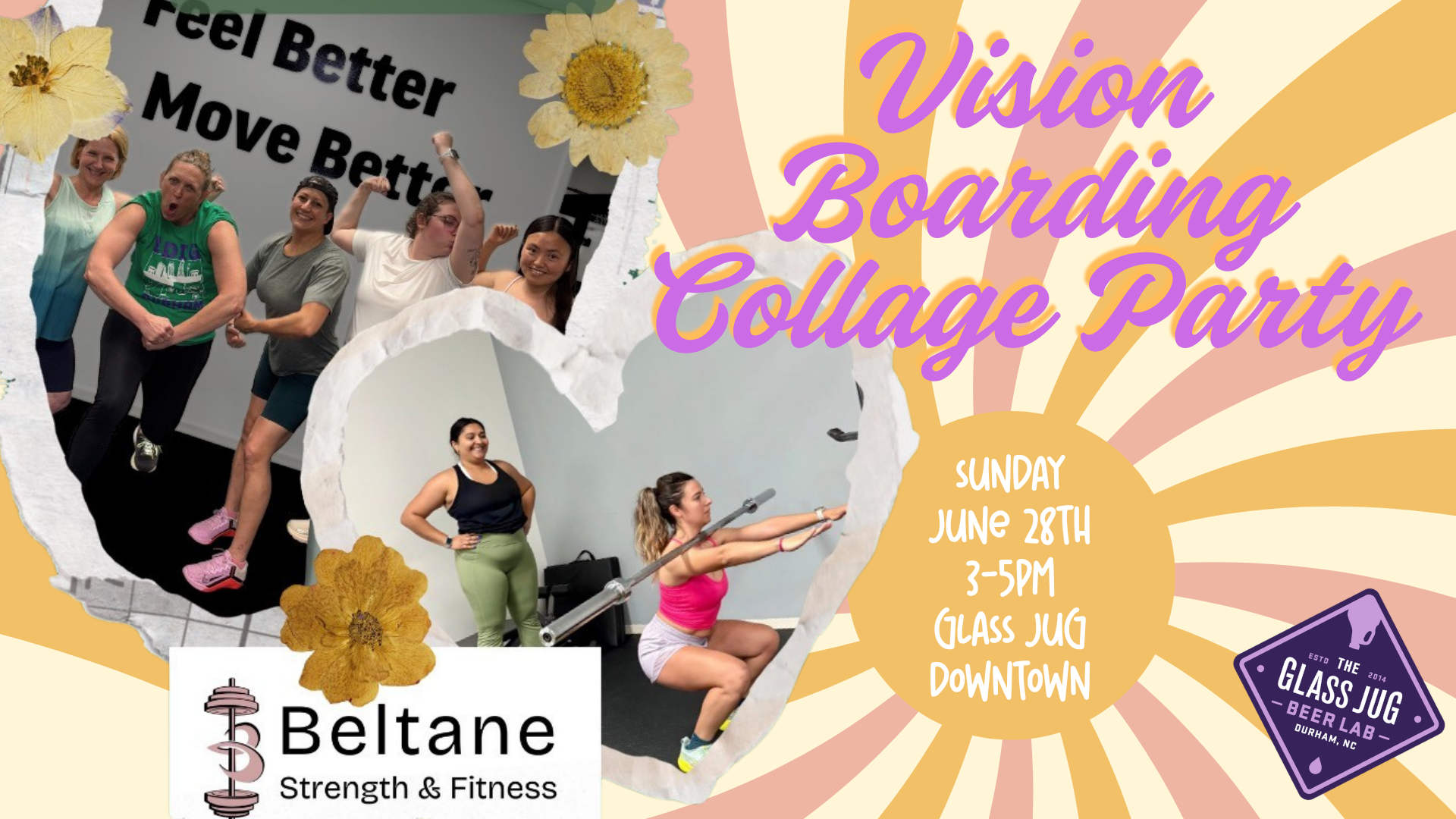 Vision Boarding Collage Party