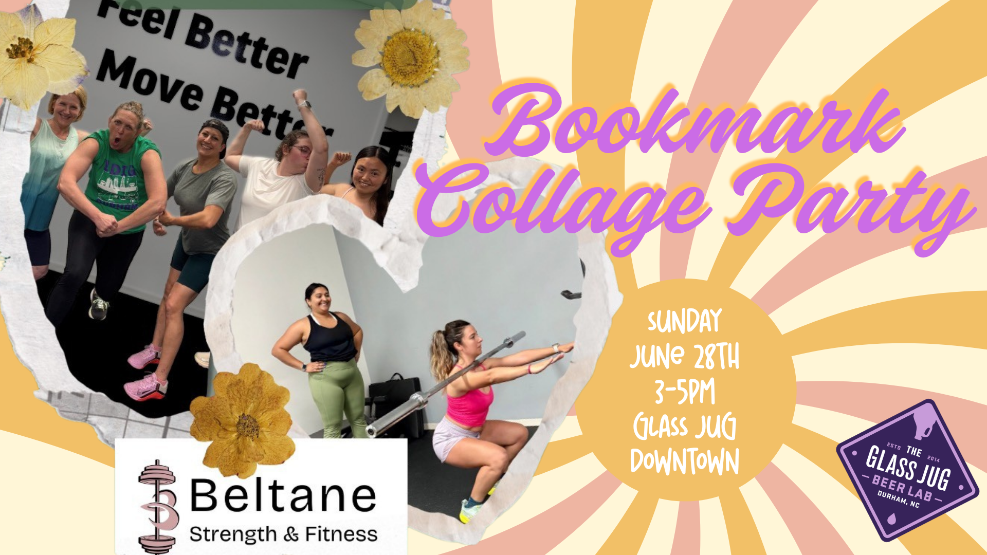Bookmark Collage Party