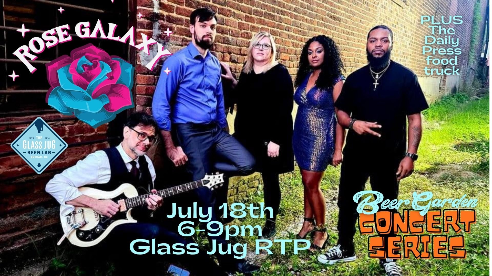 Beer Garden Concert Series with Rose Galaxy Band