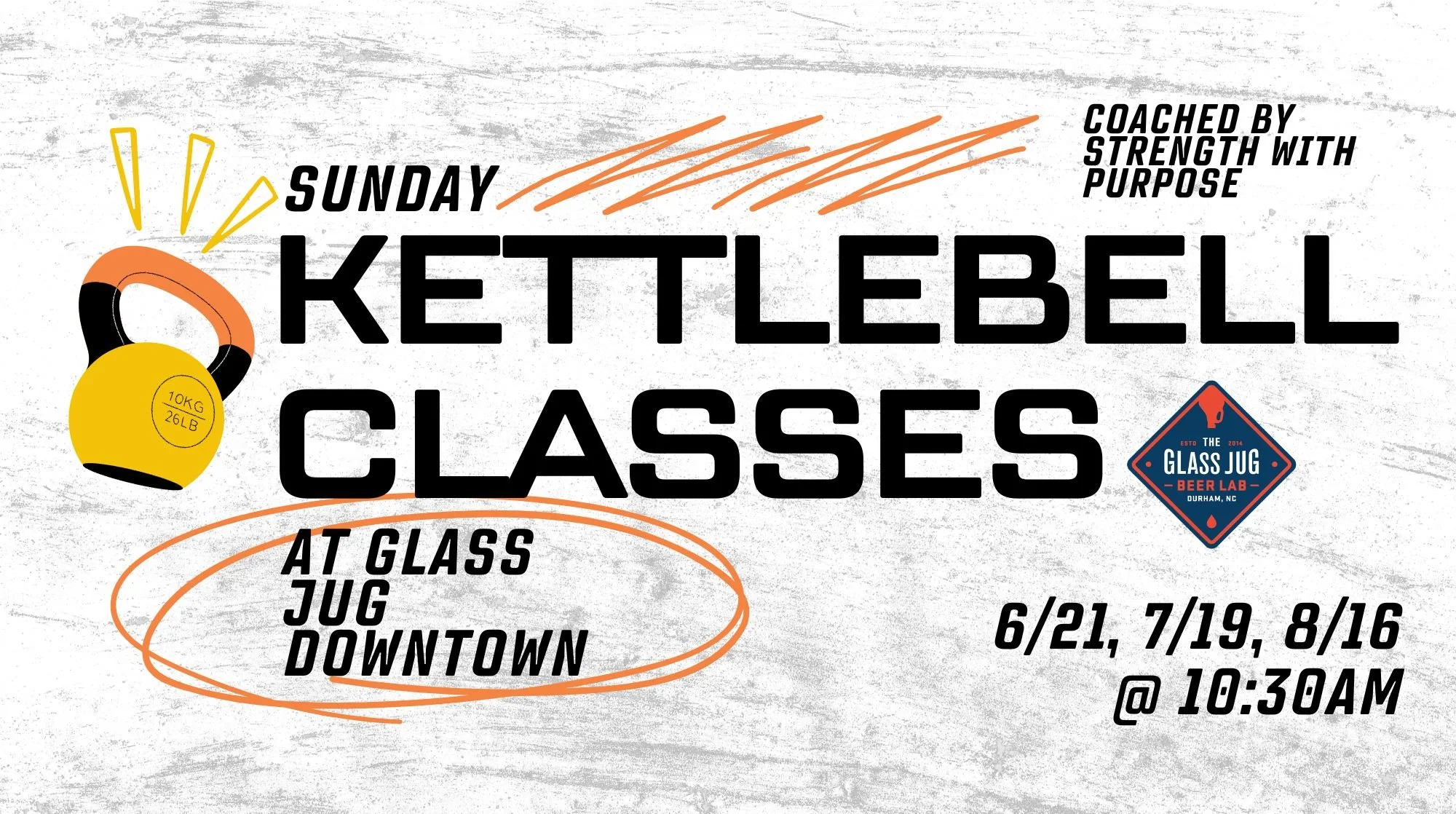 Sunday Kettlebell Classes with Strength With Purpose