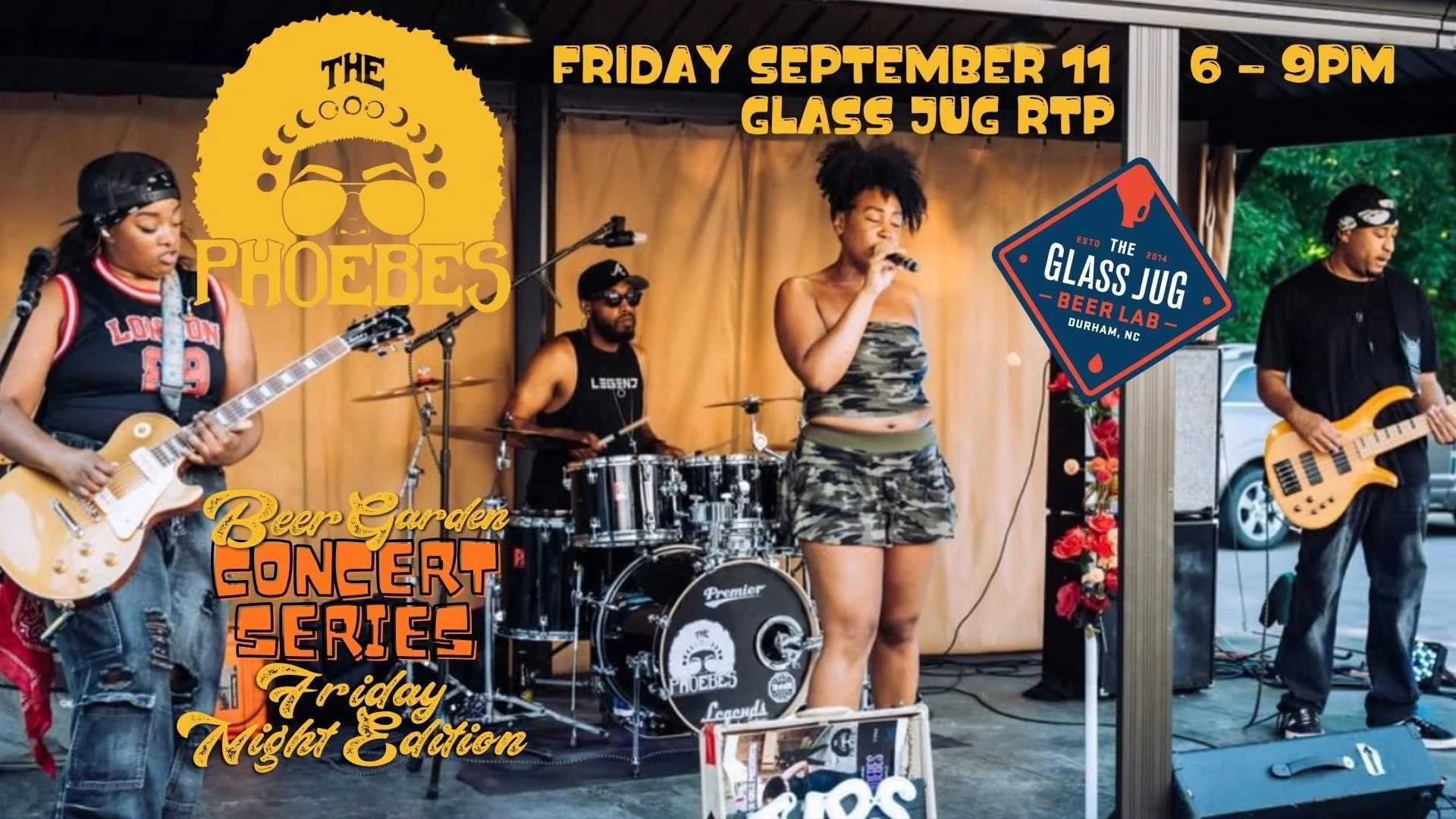 The Phoebes - Beer Garden Concert Series Friday Night Edition