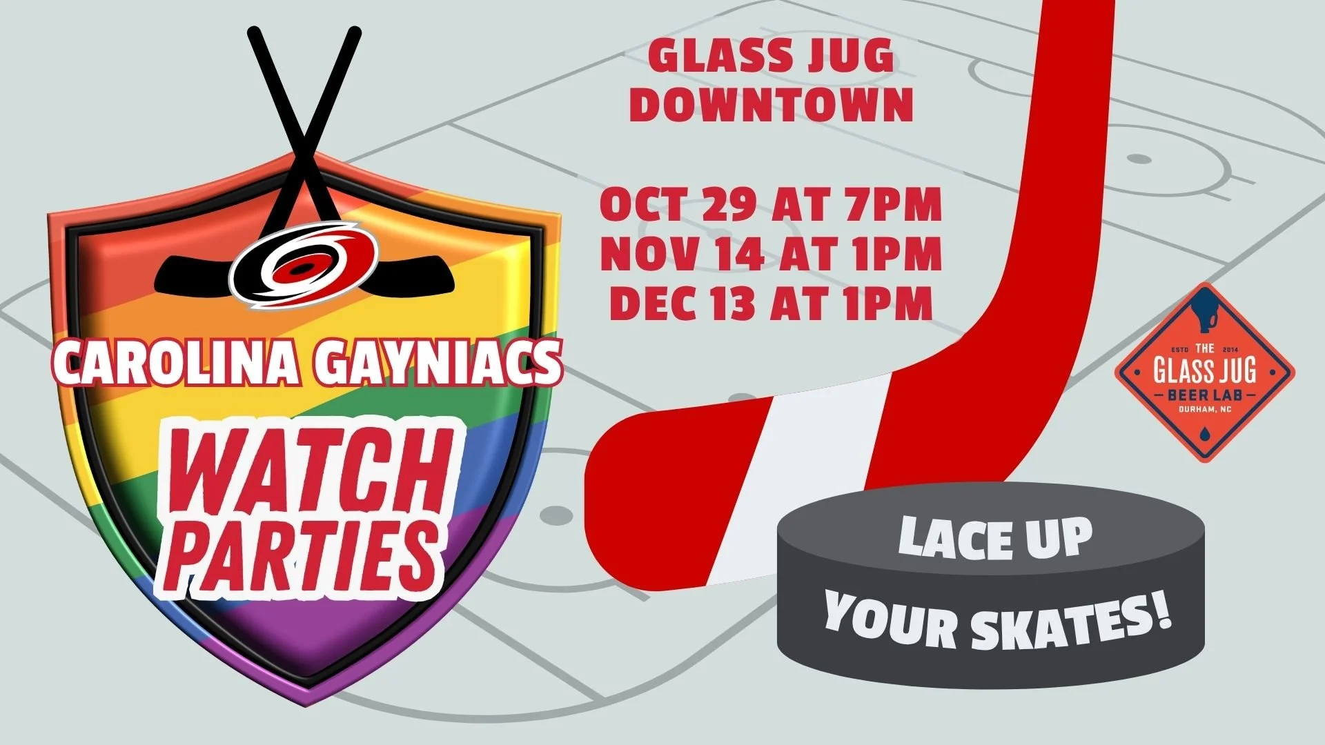 Carolina Gayniacs Hurricanes Hockey Watch Party