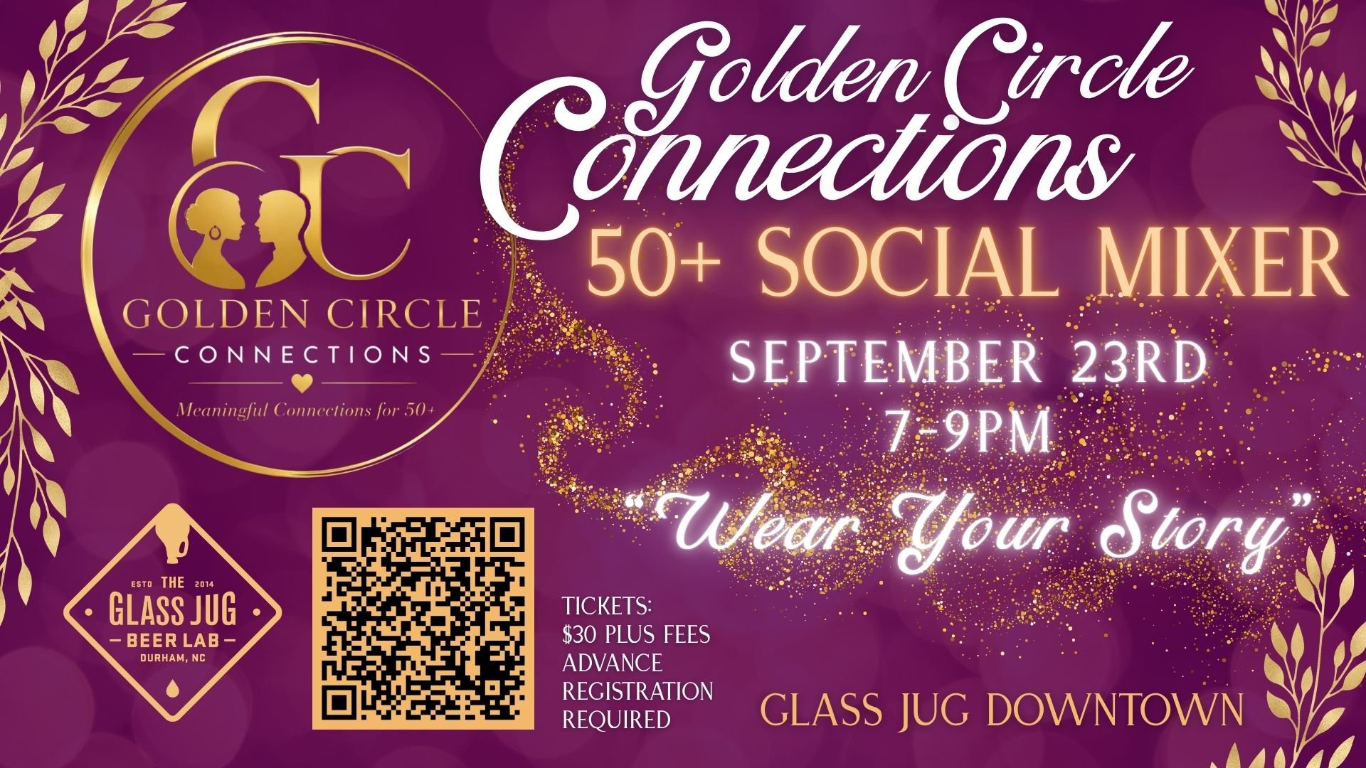 Golden Circle Connections 50+ Social Mixer