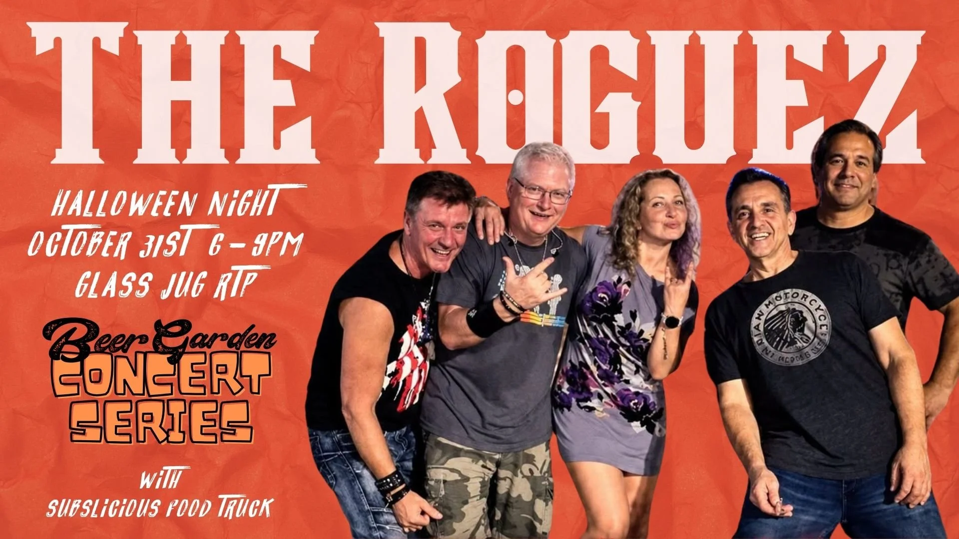 The Roguez: Beer Garden Concert Series