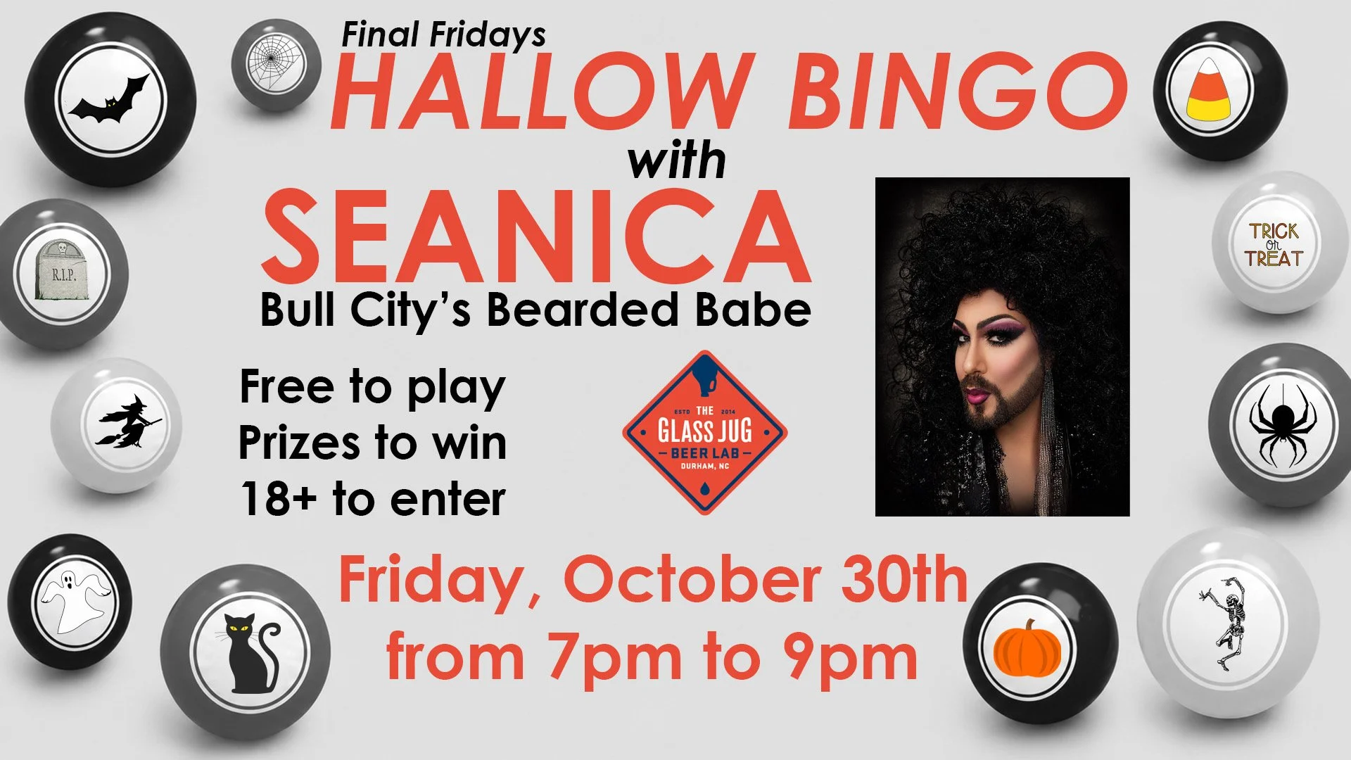 Hallow Drag Bingo with Seanica
