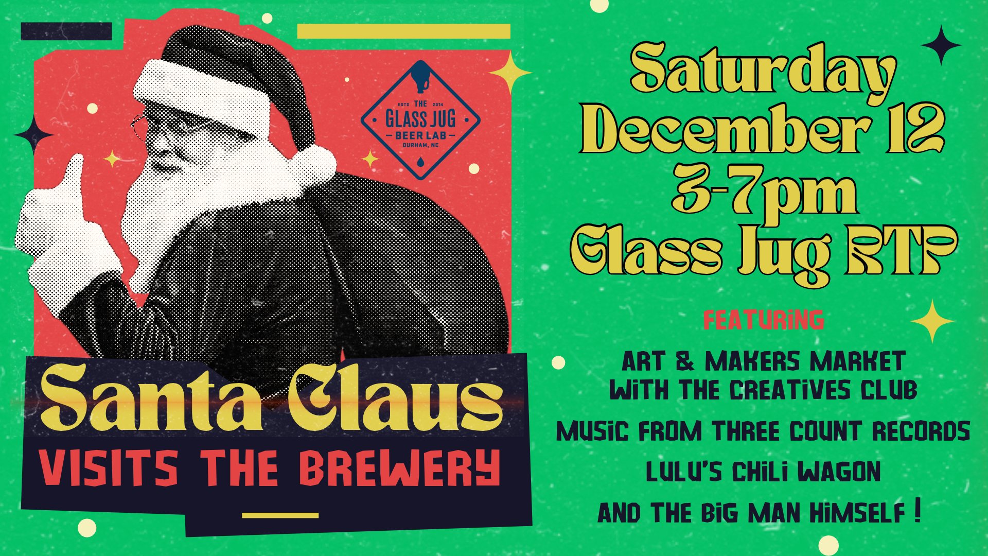 Santa Claus Visits the Brewery