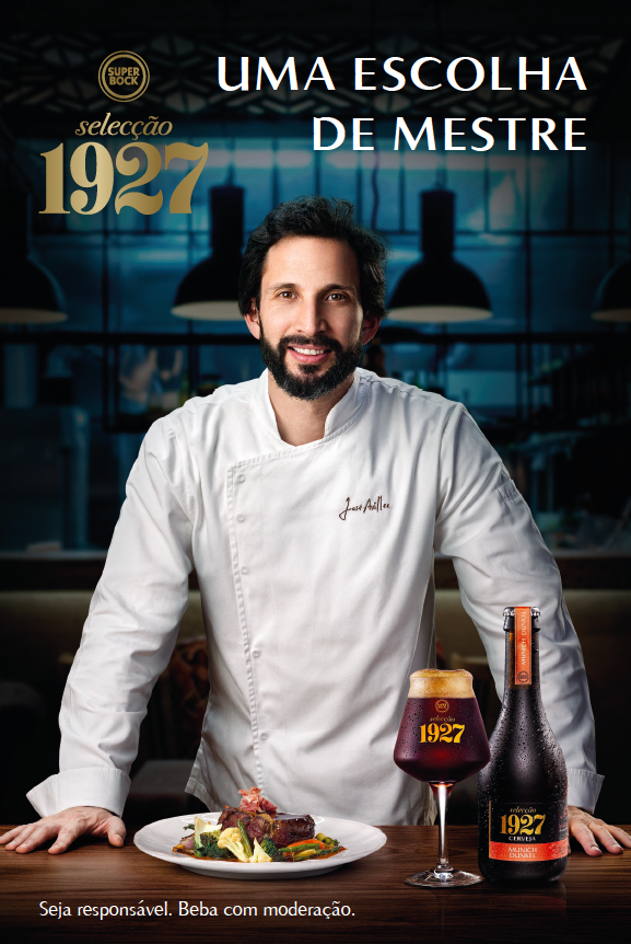 Even though the most famous chef in Portugal was essential in the campaign, the beer was always the focus of the communication