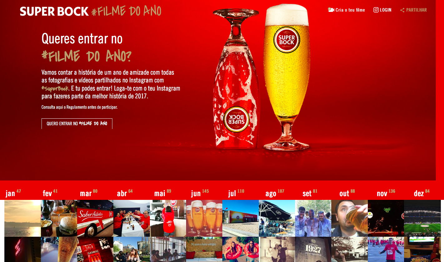 The new year platform.