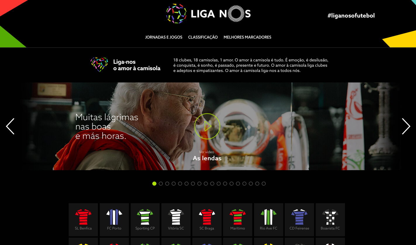18 teams, 18 jerseys, 1 love. On the official website of the competition, football fans can watch all the 18 documentaries.