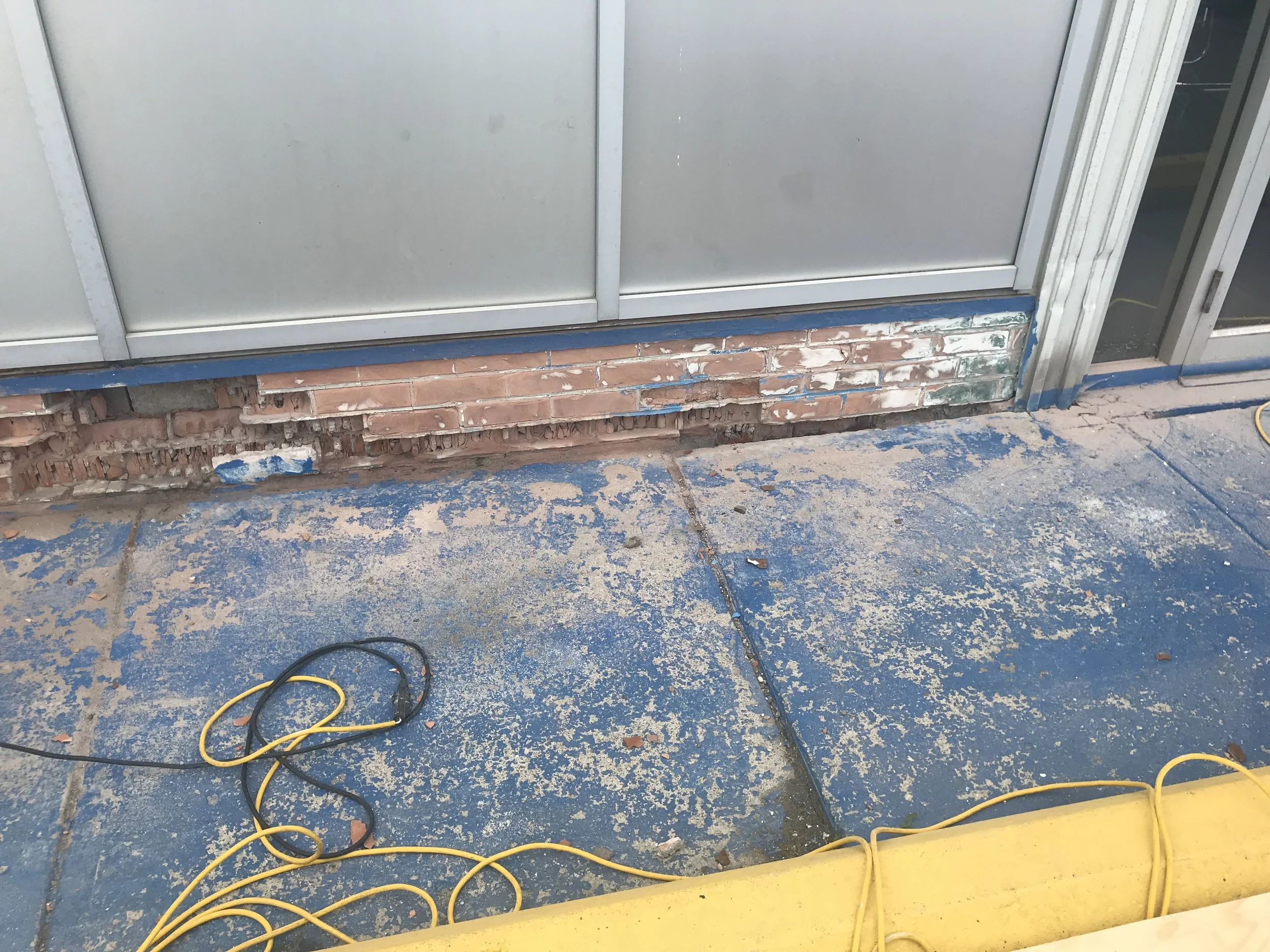  Brick Repair Process… 