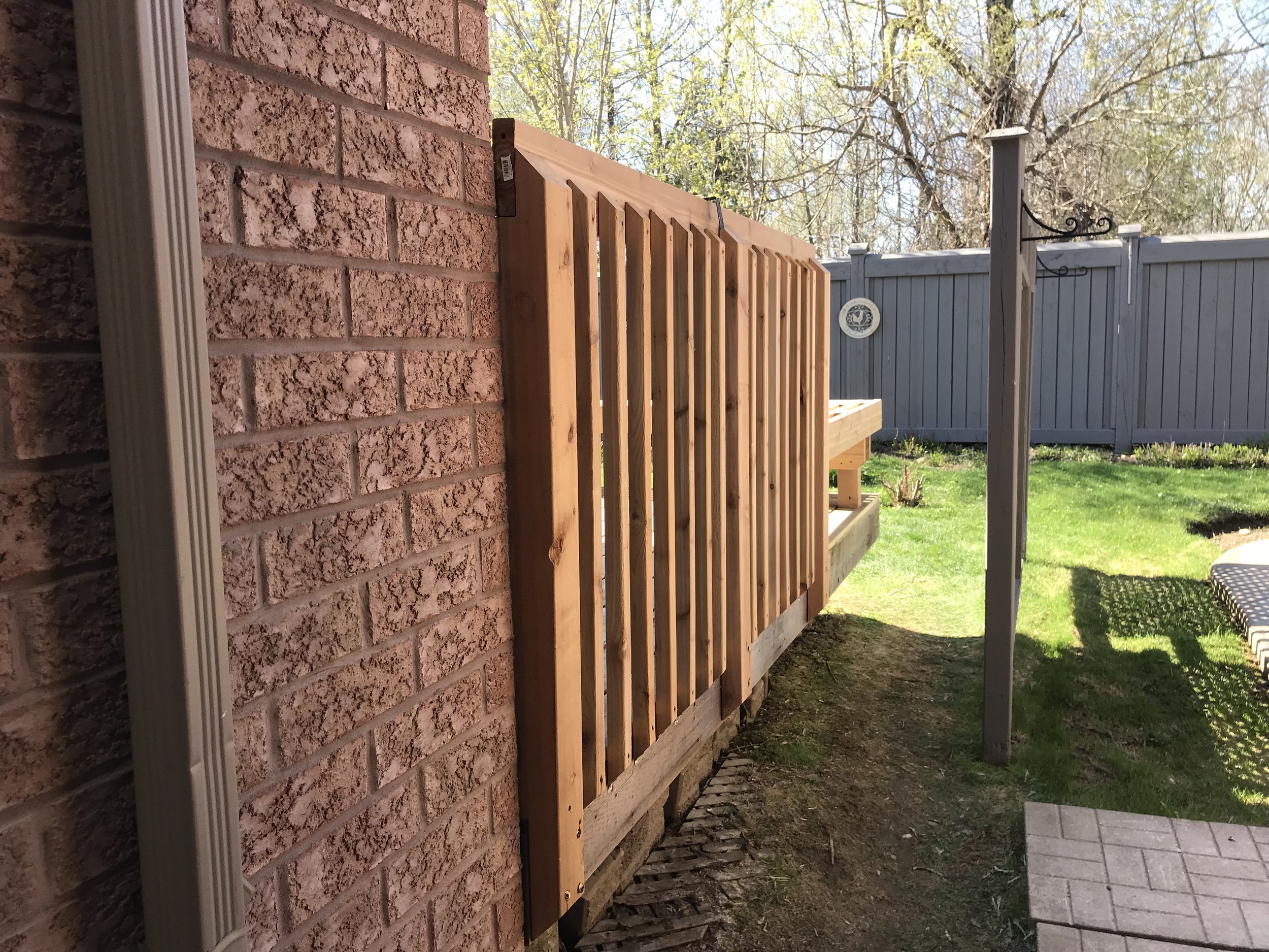 Cedar Railing