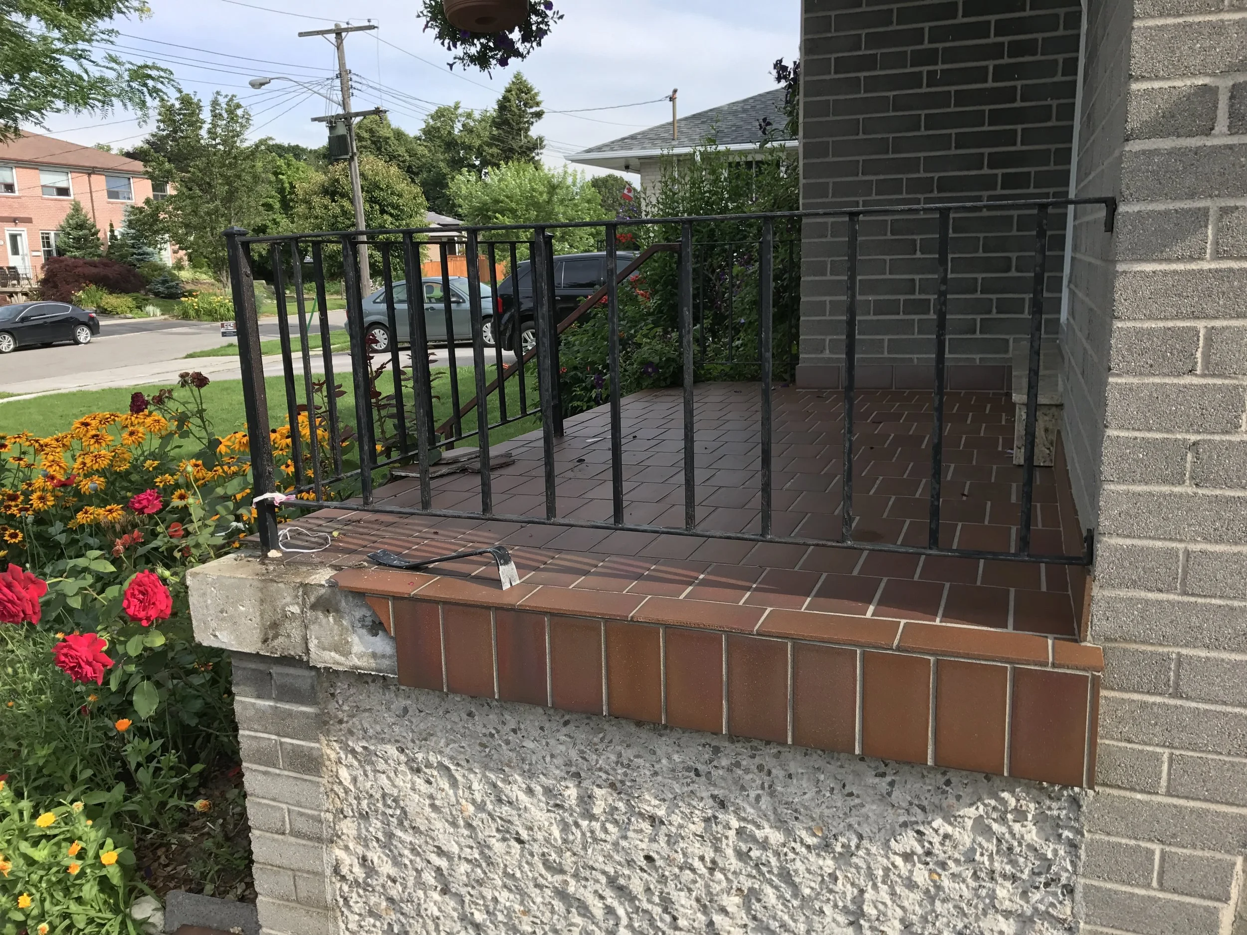  Stonework - Before Picture 