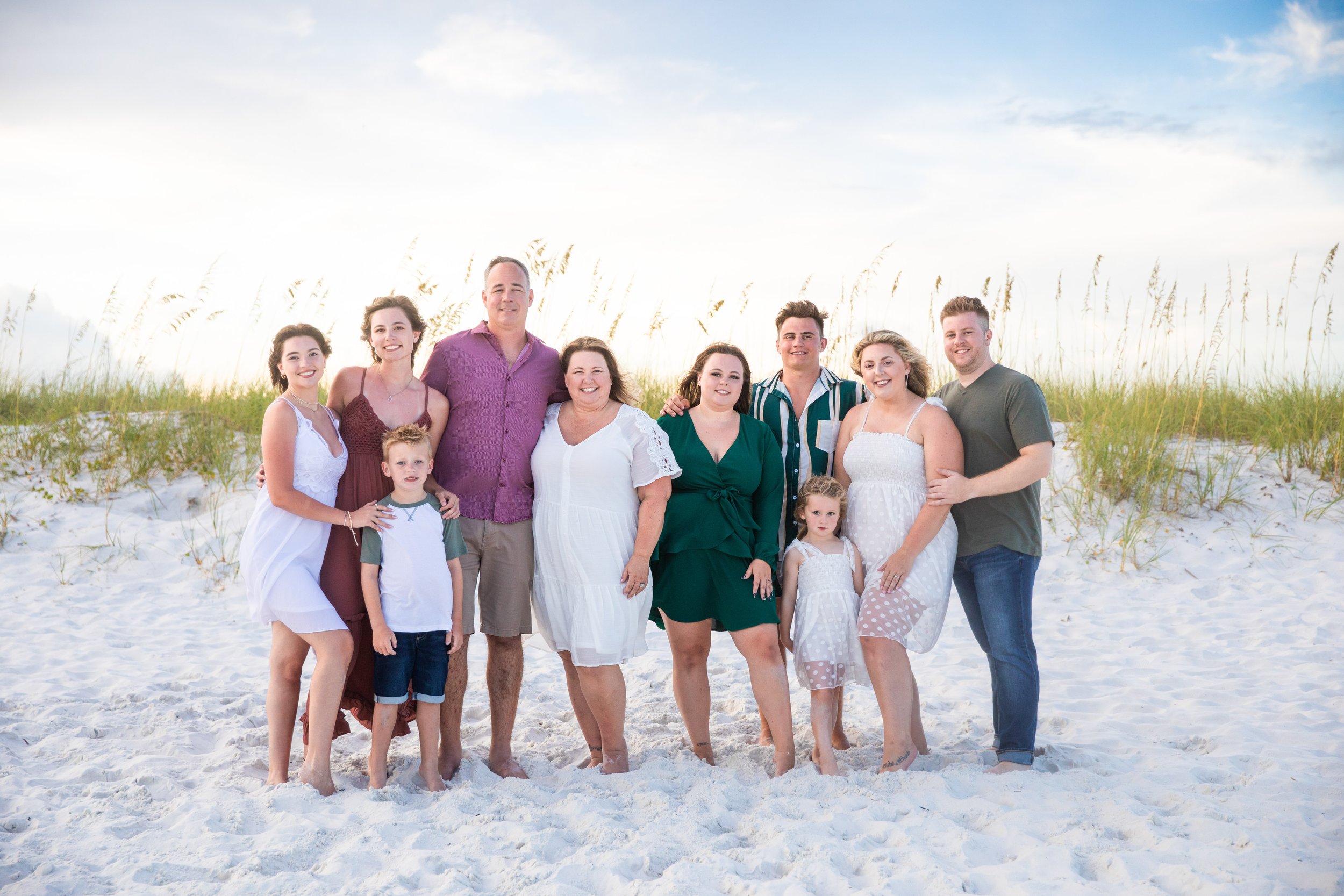 Navarre Beach Extended Family Session