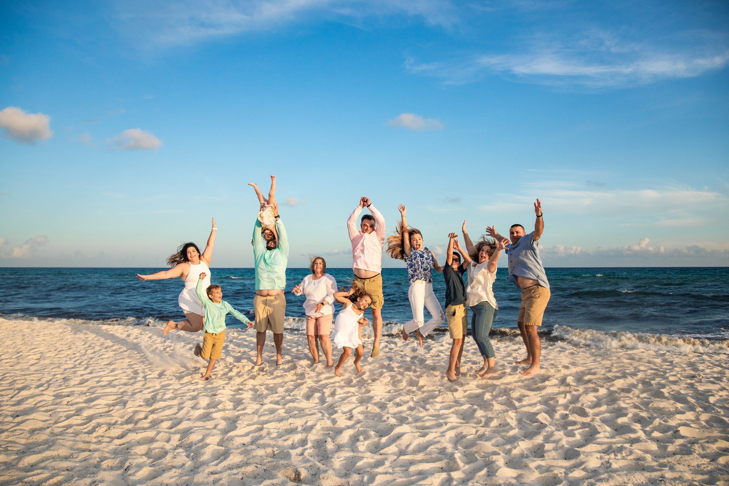 Navarre Beach Extended Family Session